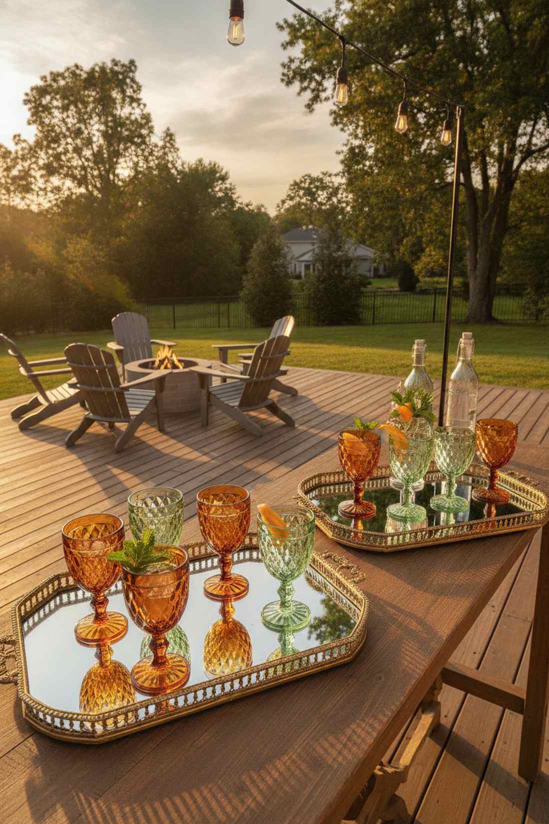 formal glassware collections