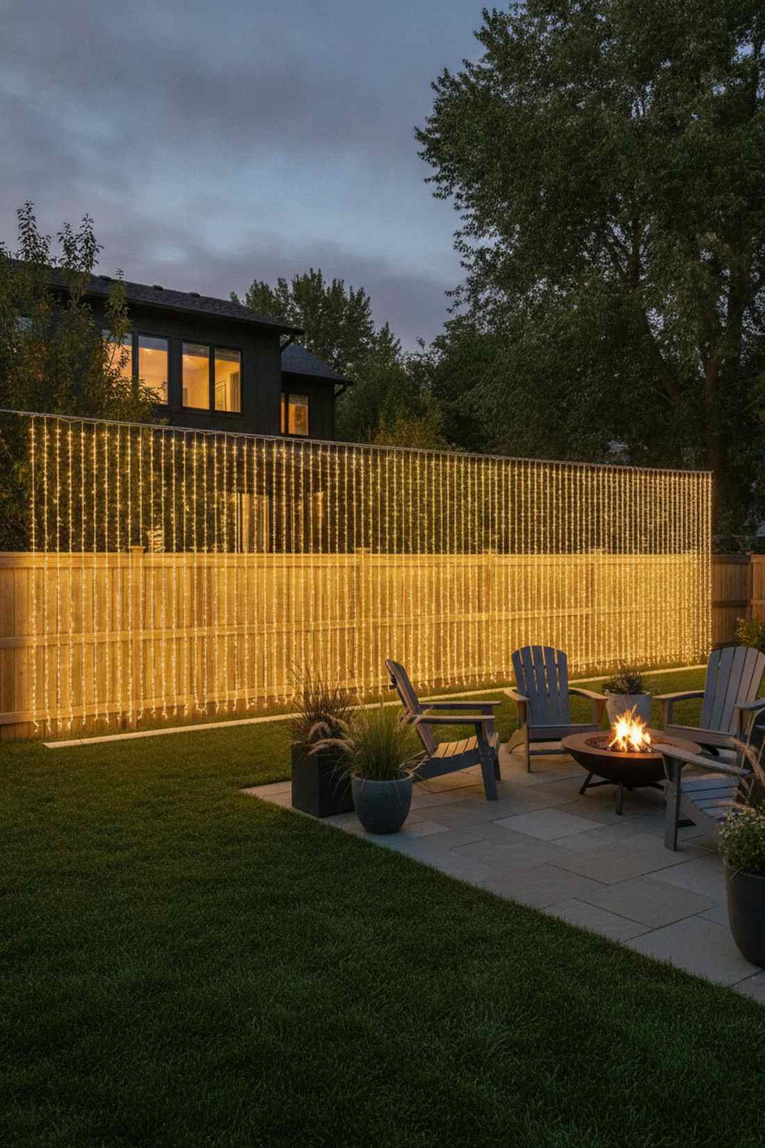 full fence light wall