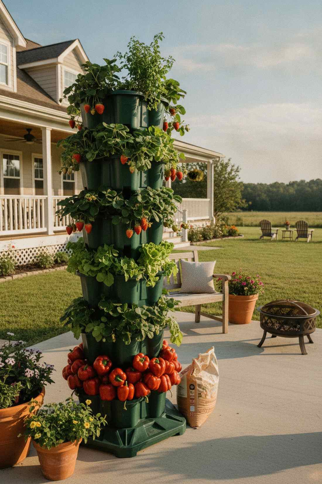 garden tower two composting planter