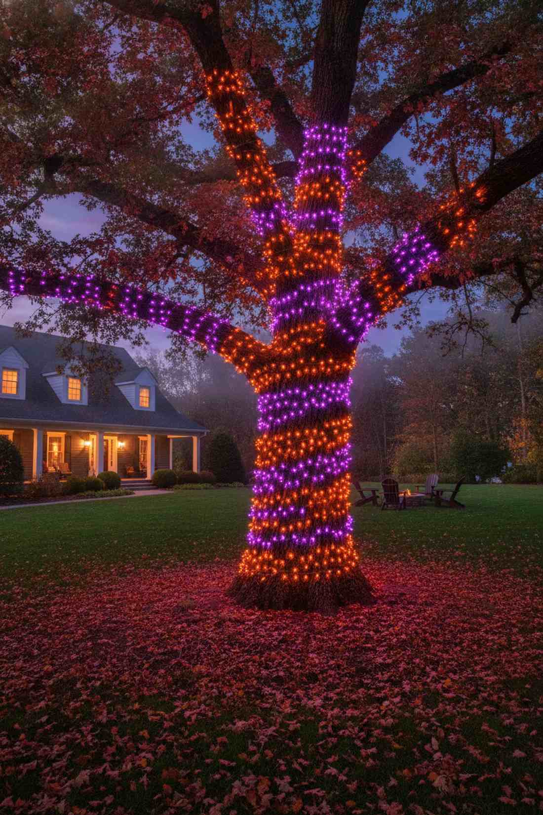 haunted tree wrapping
