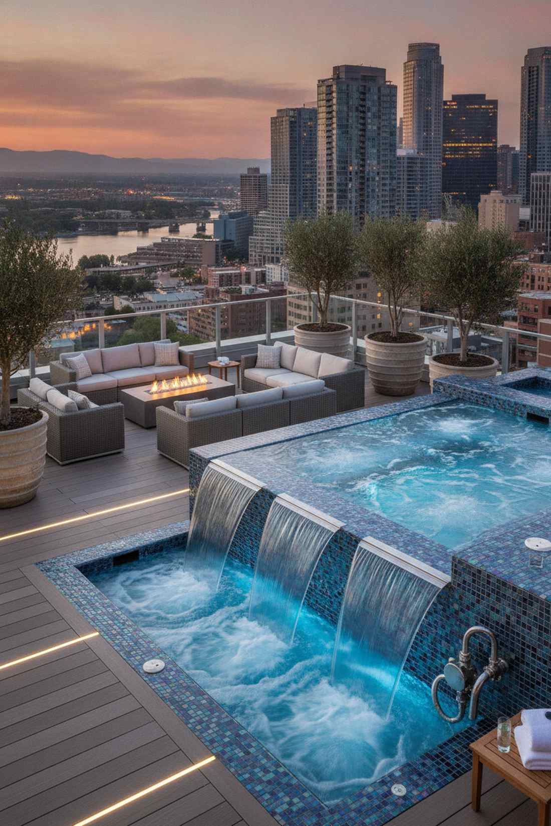 infinity edge spa attachment