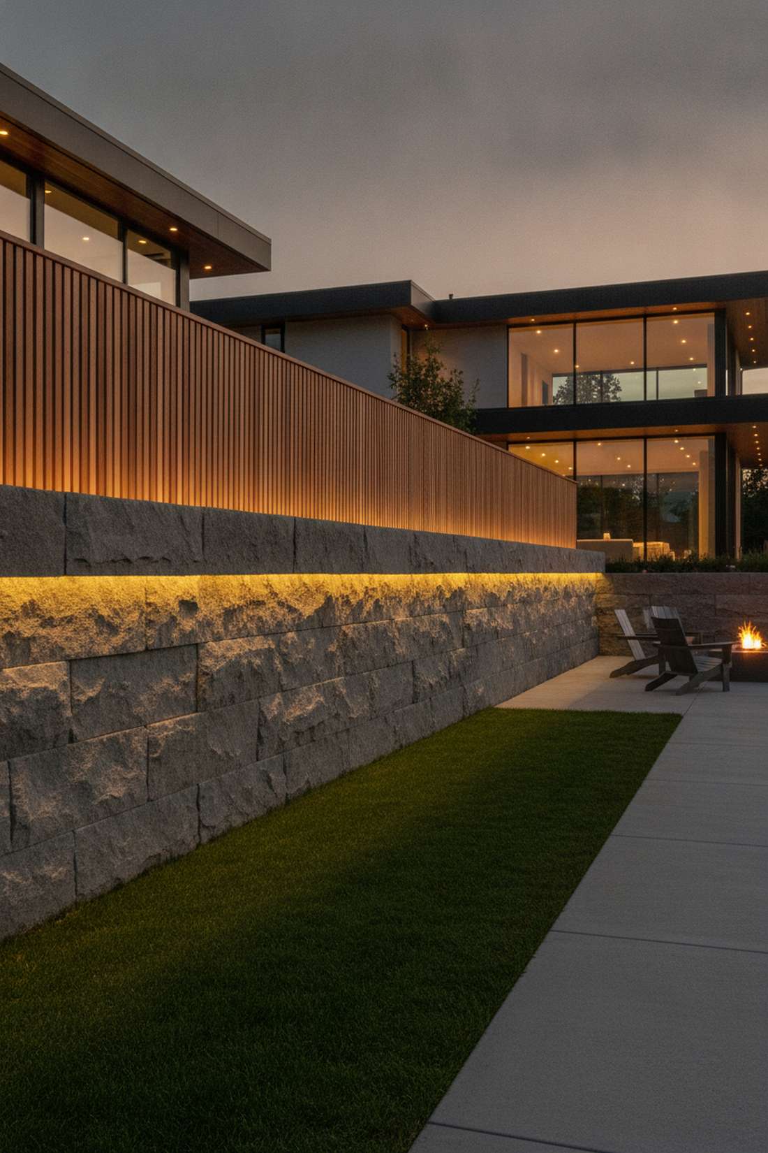 linear strip wall grazer