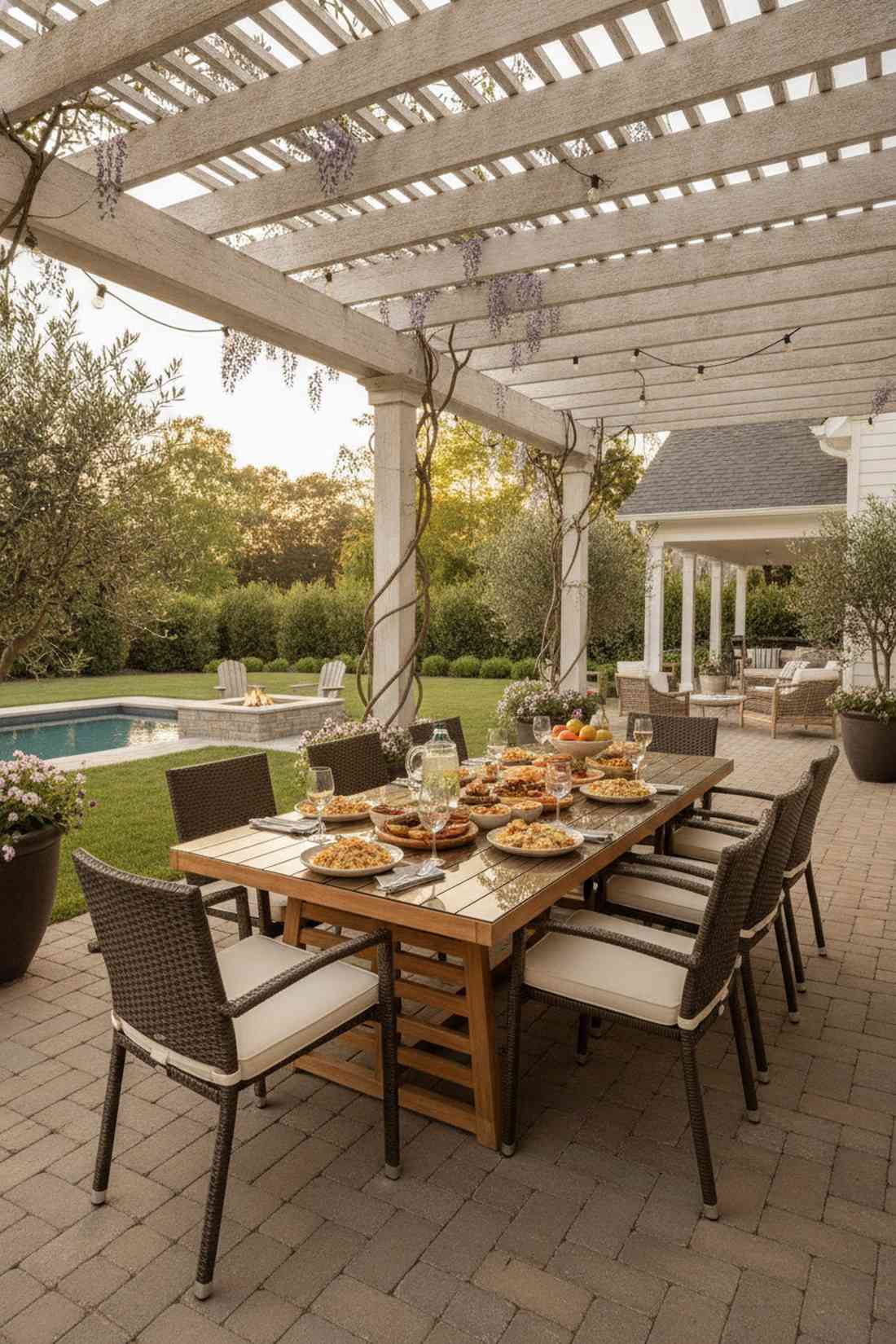 nine piece rectangular dining set