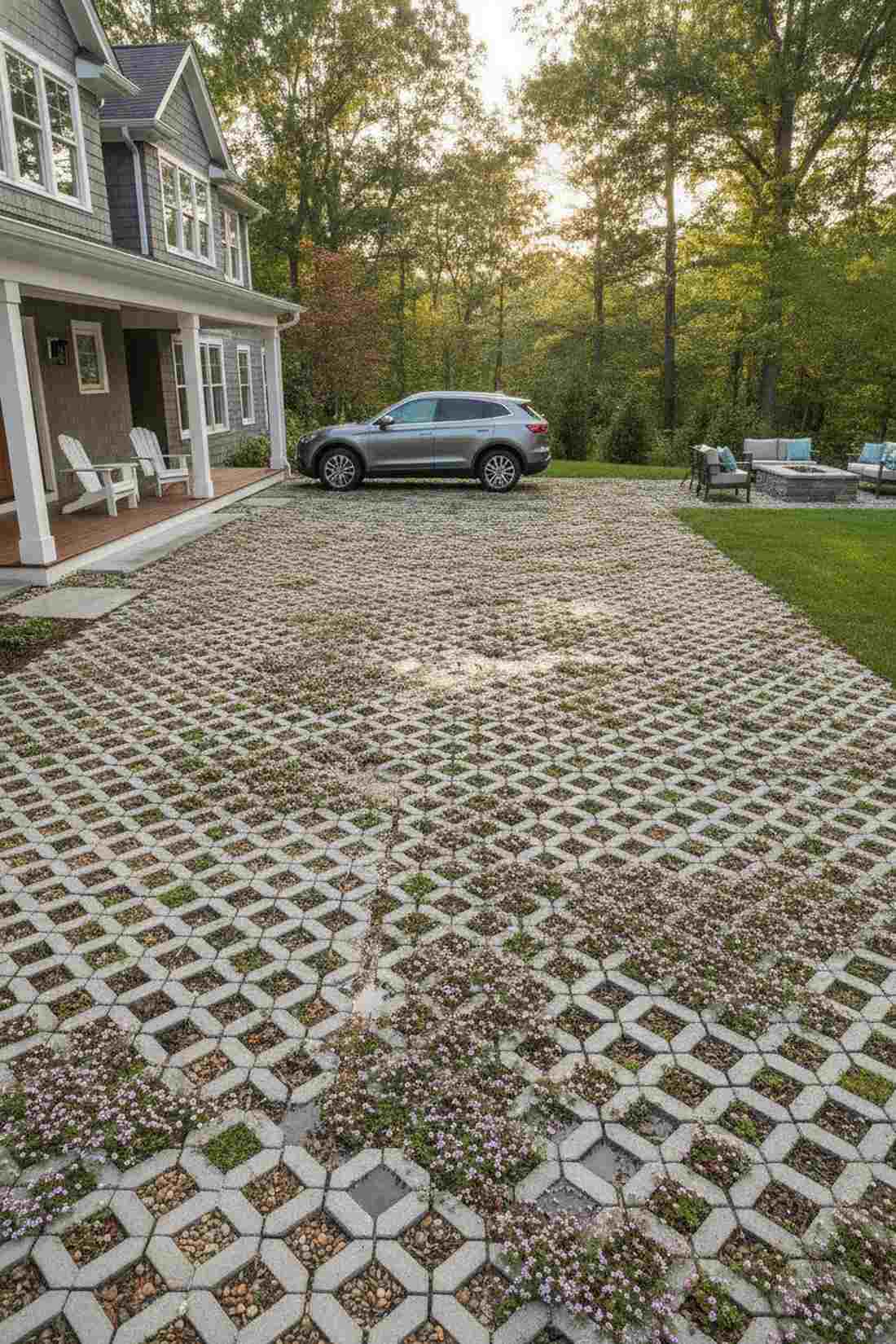 permeable concrete pavers