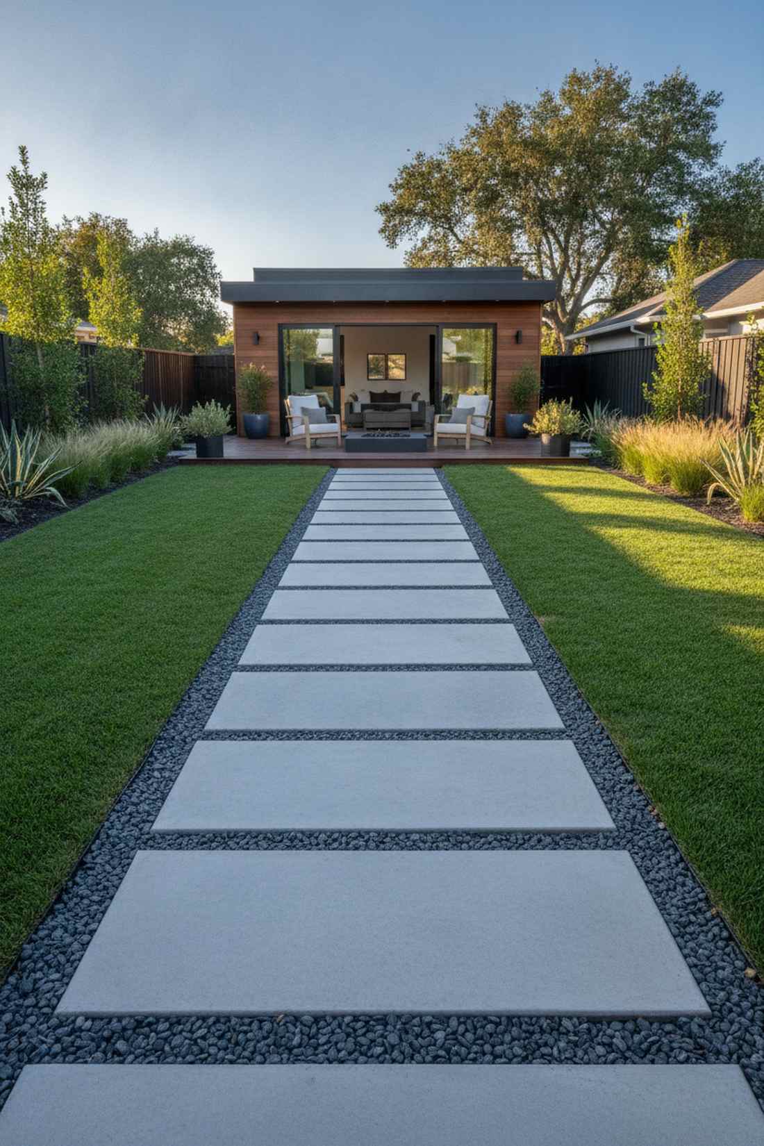 pre cast concrete stepping stones