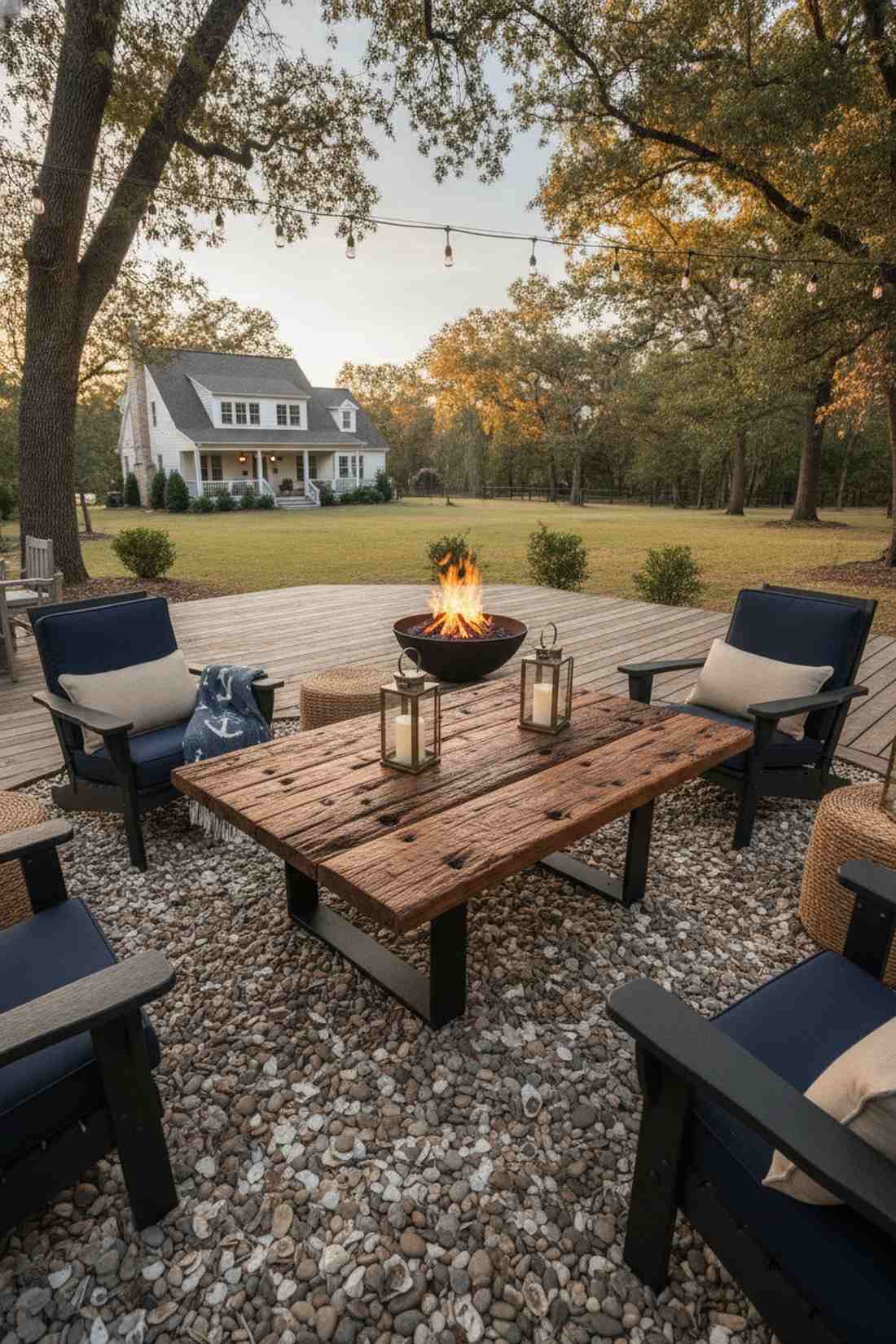 reclaimed wood tables