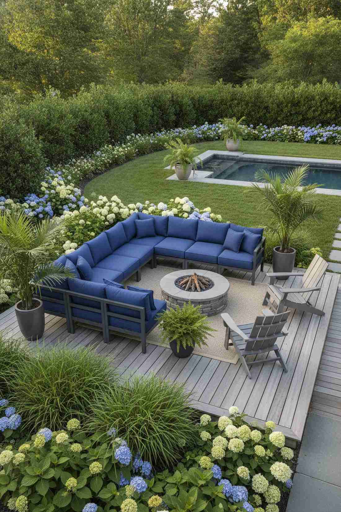 sunbrella cushioned all weather sectional