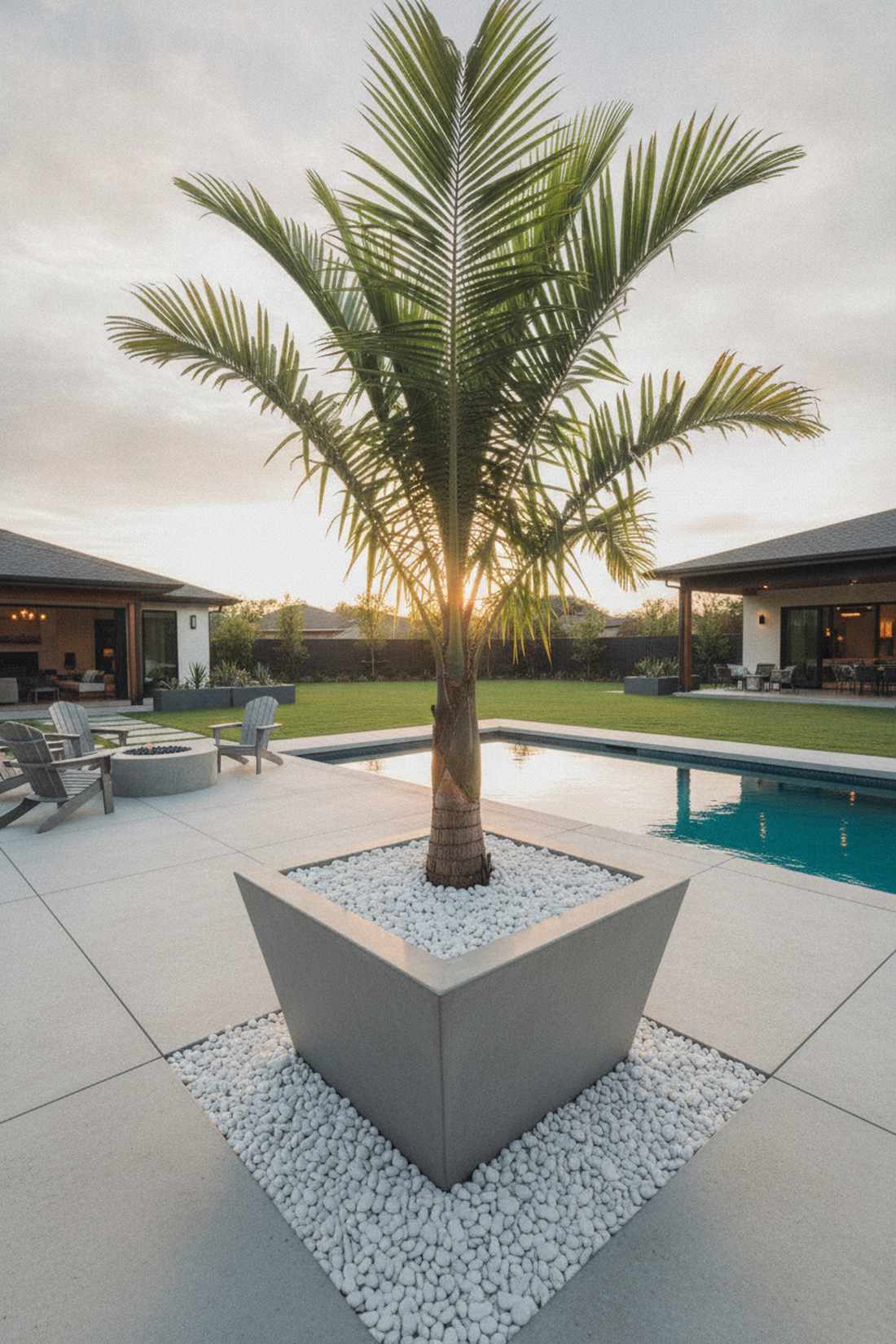 triangle palm
