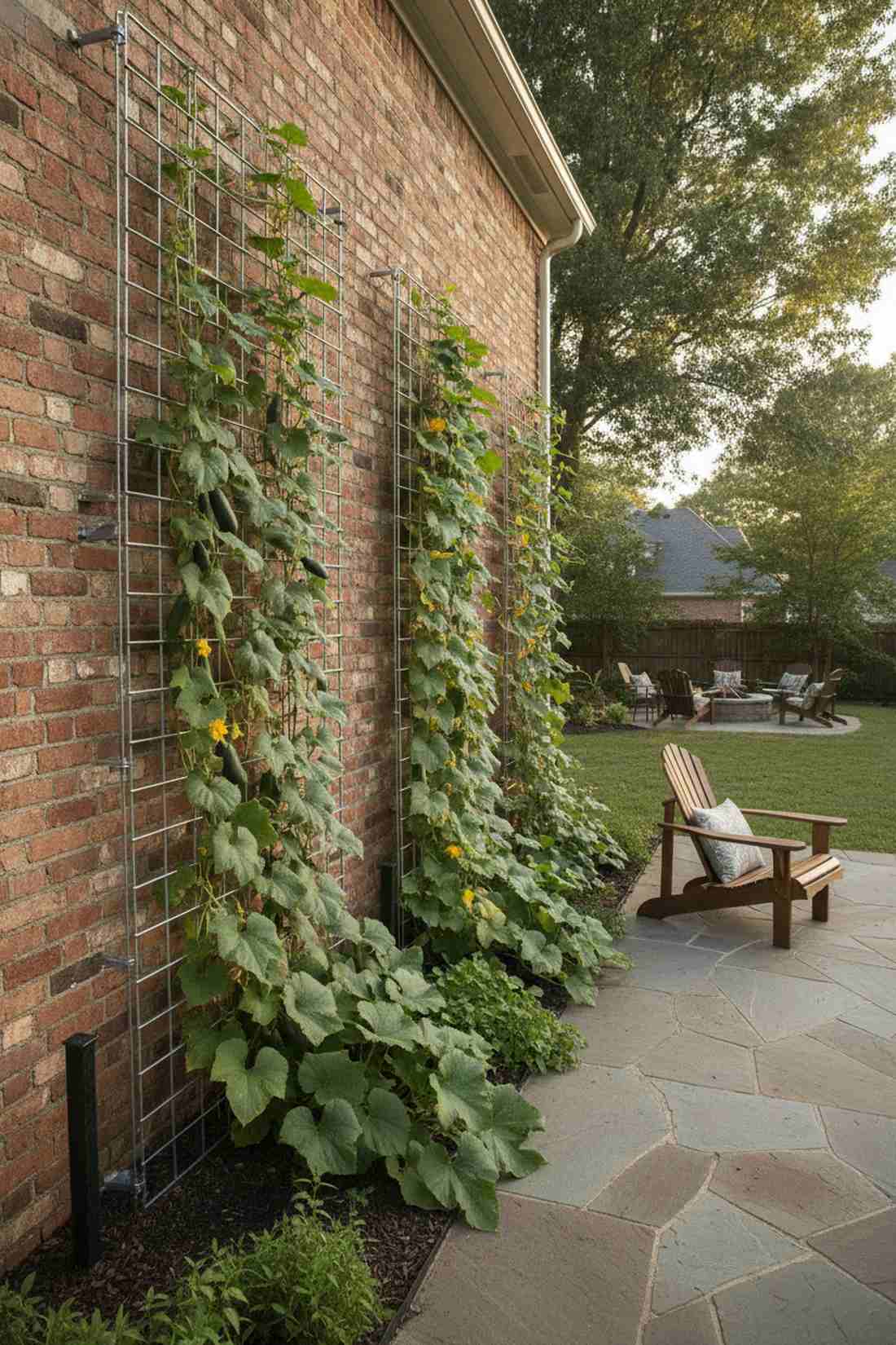 wire mesh trellis panels