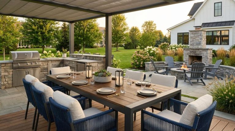 80 contemporary garden table and chairs vertical