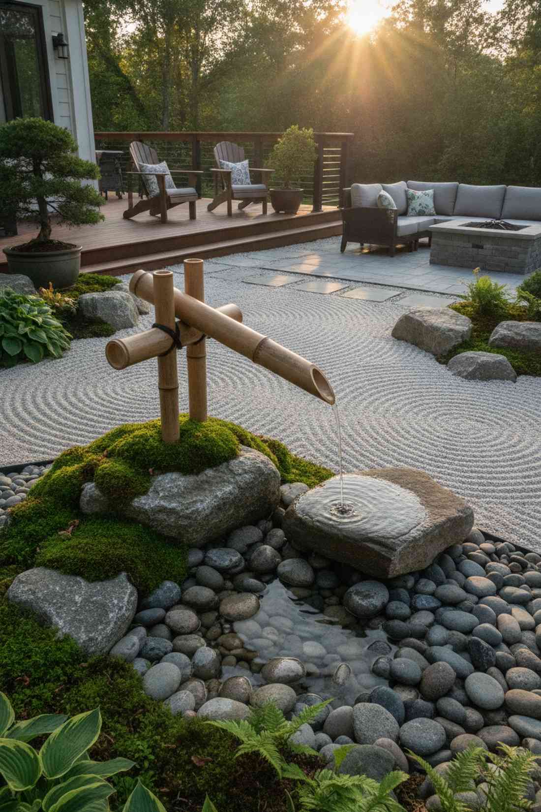 bamboo spout shishi odoshi