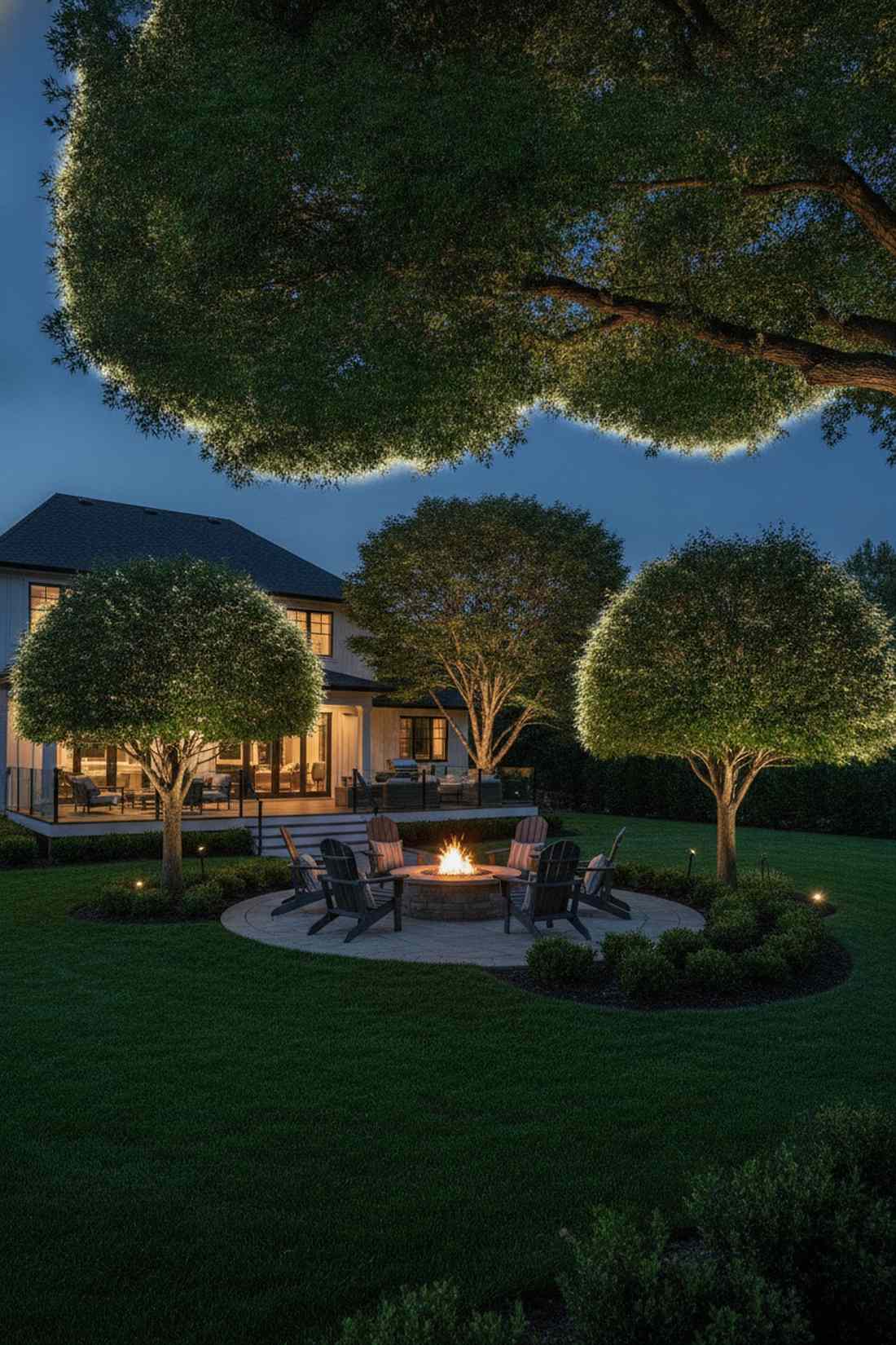 canopy edge uplighting