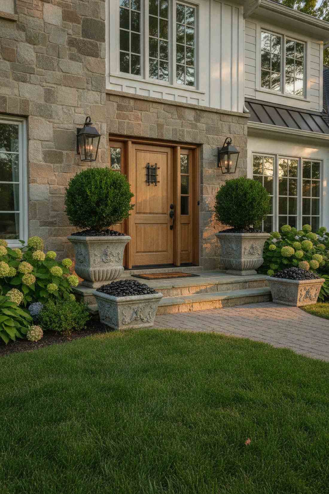 clipped sphere entrance markers