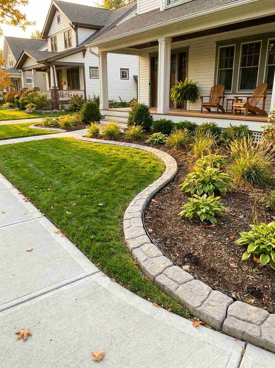 concrete paver stone edging