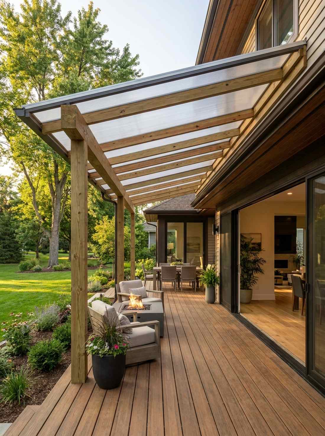 covered patio extension