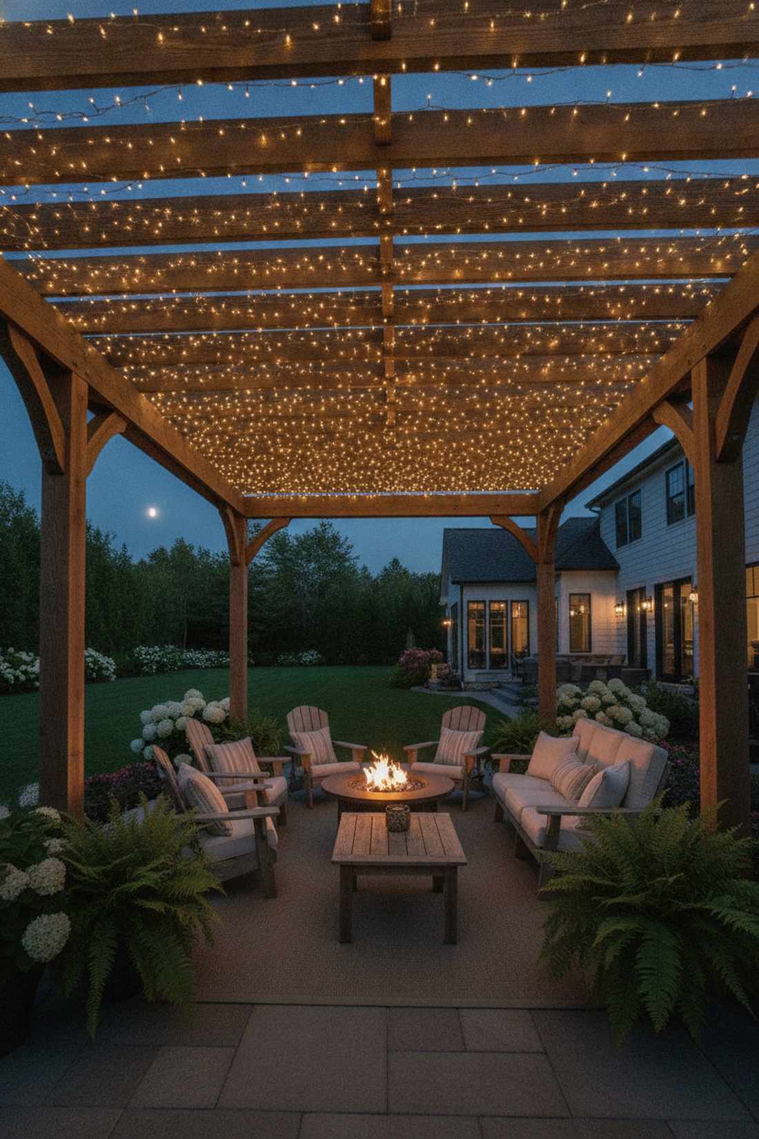 fairy light canopy systems
