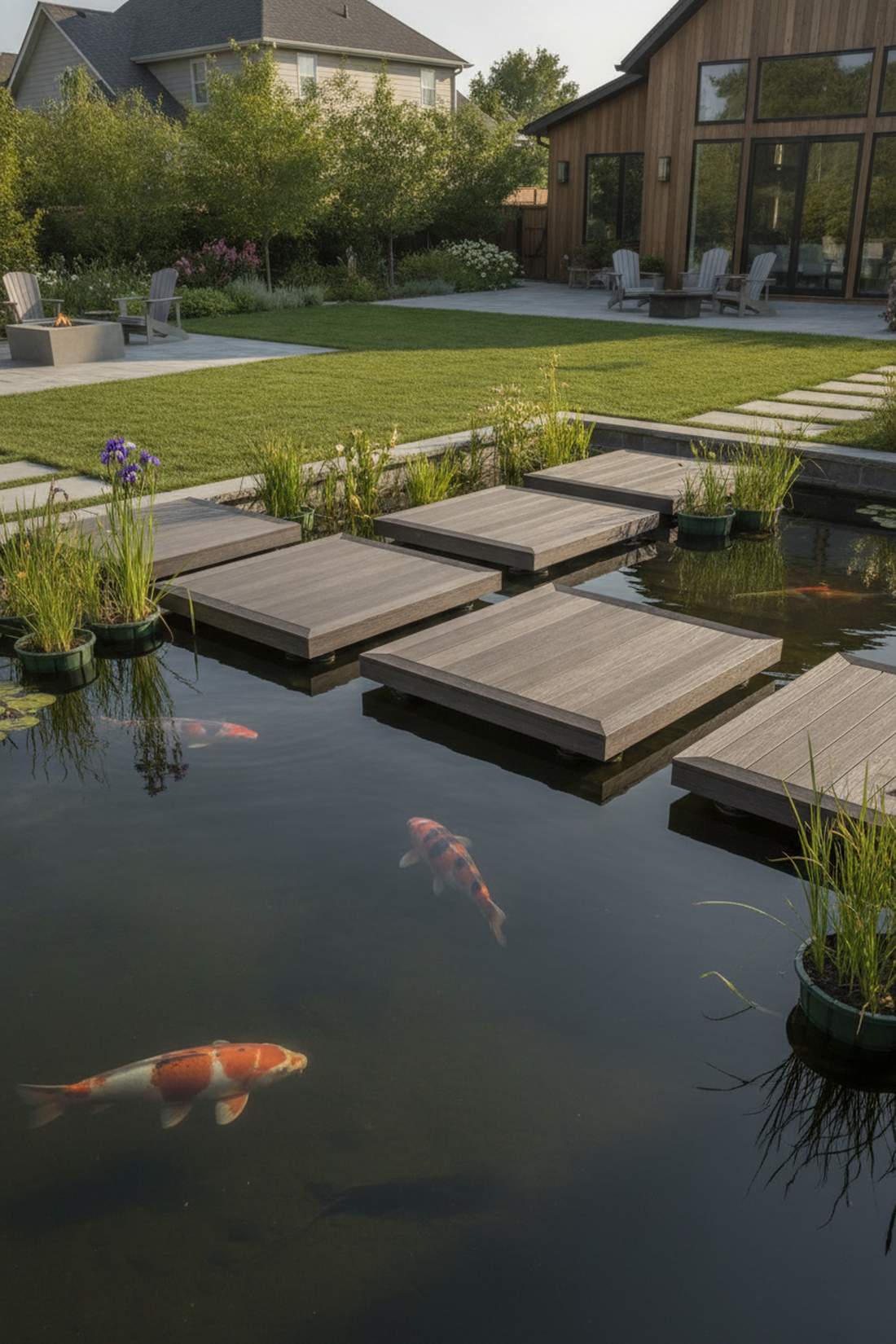 floating platform bridge