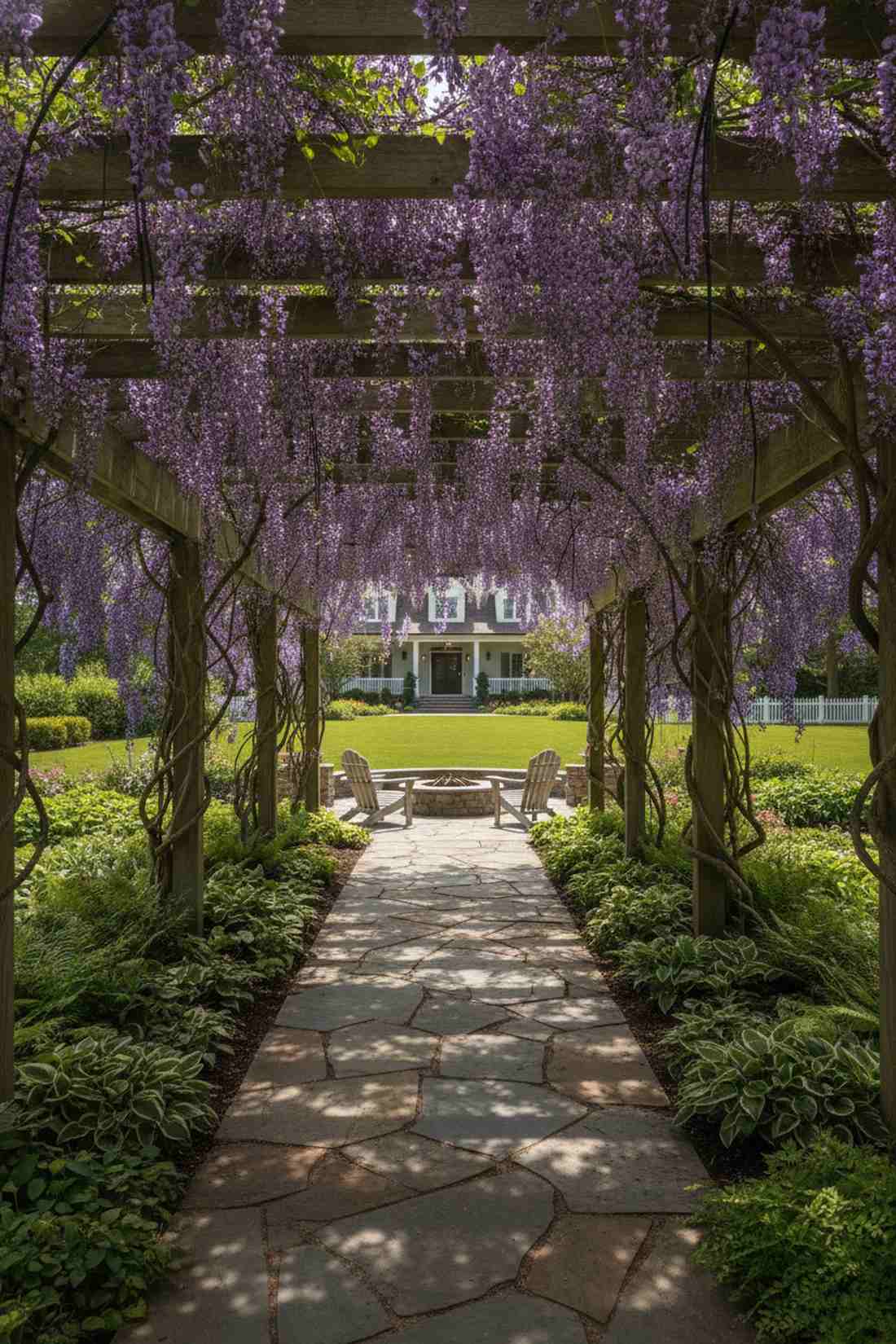 hardenbergia purple waterfall effect
