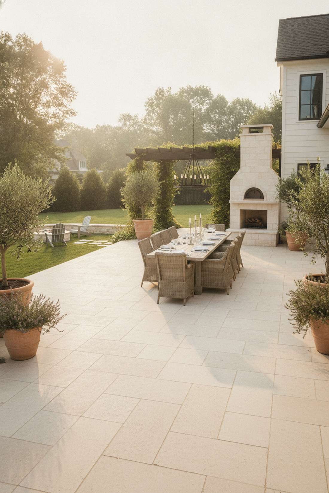 limestone tile foundation