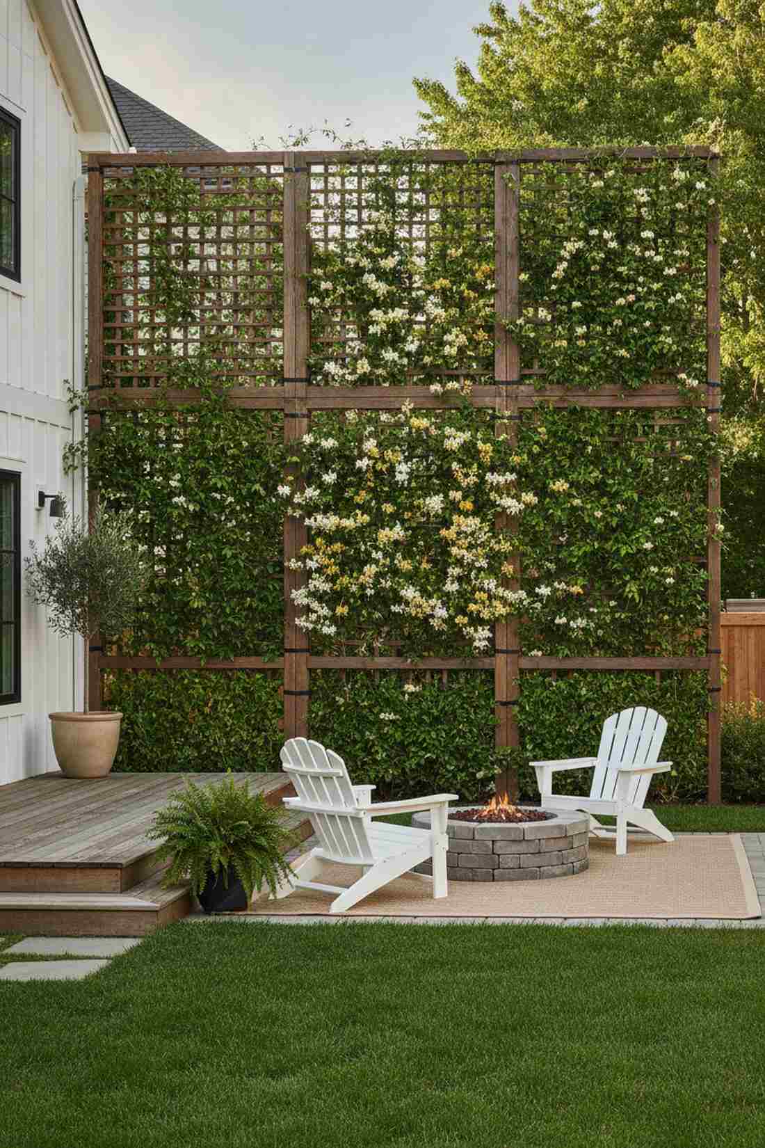 lonicera scentsation and armandii evergreen combo