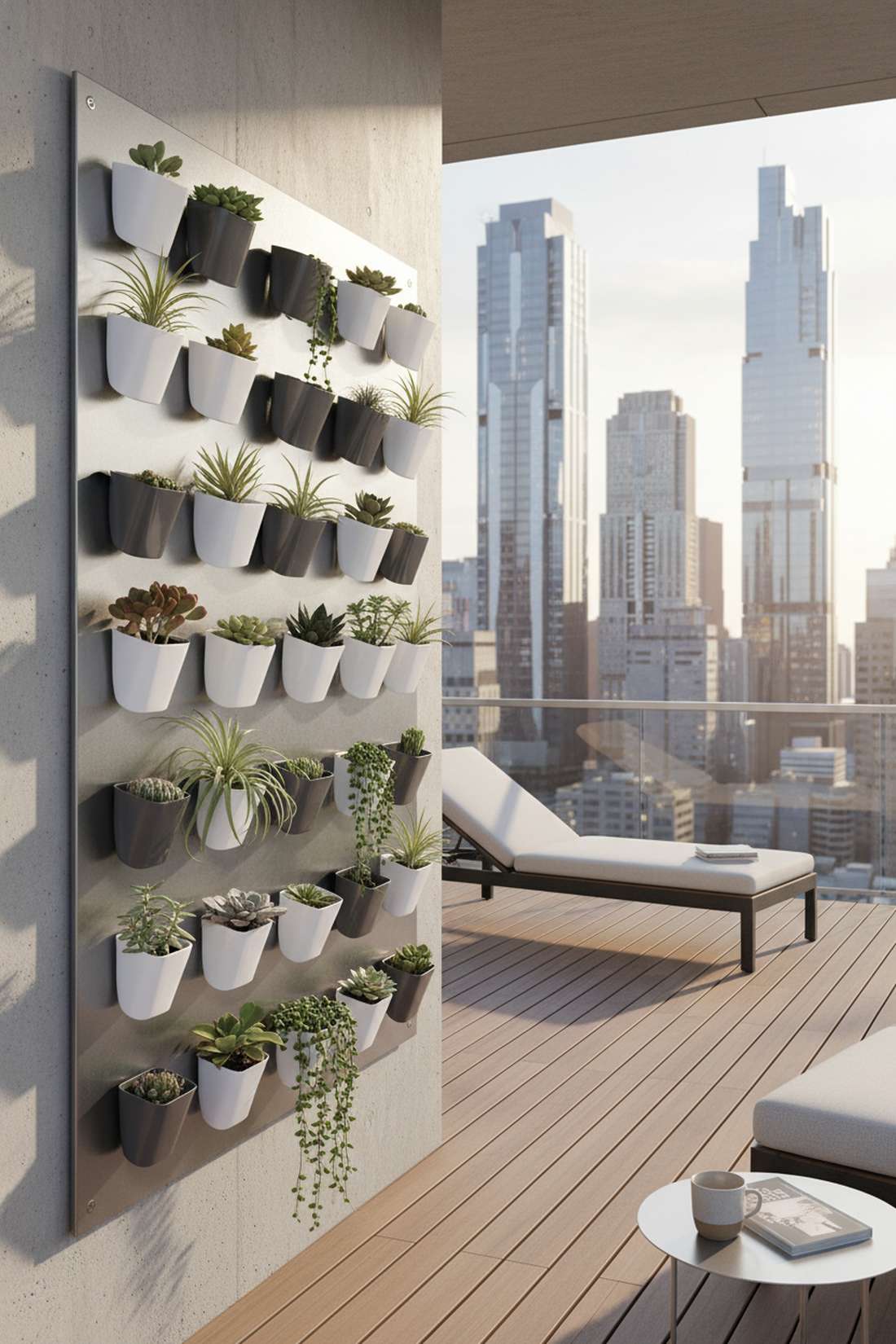 magnetic wall planters