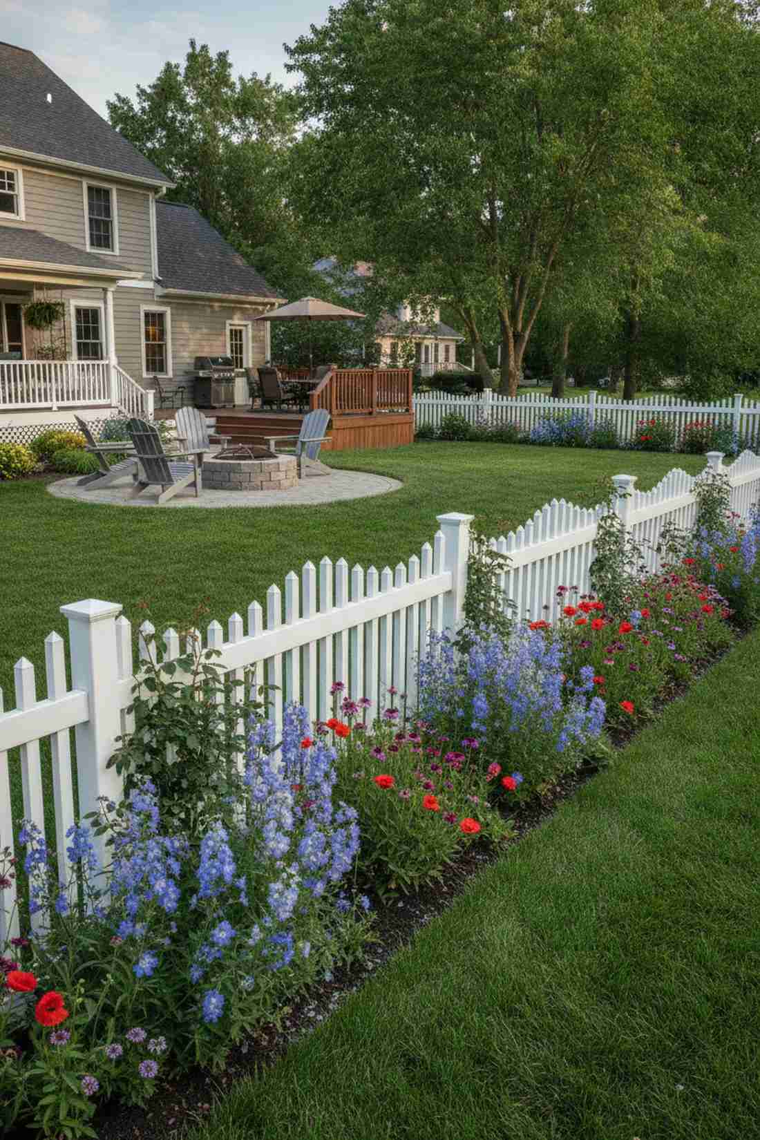 picket fence trellis