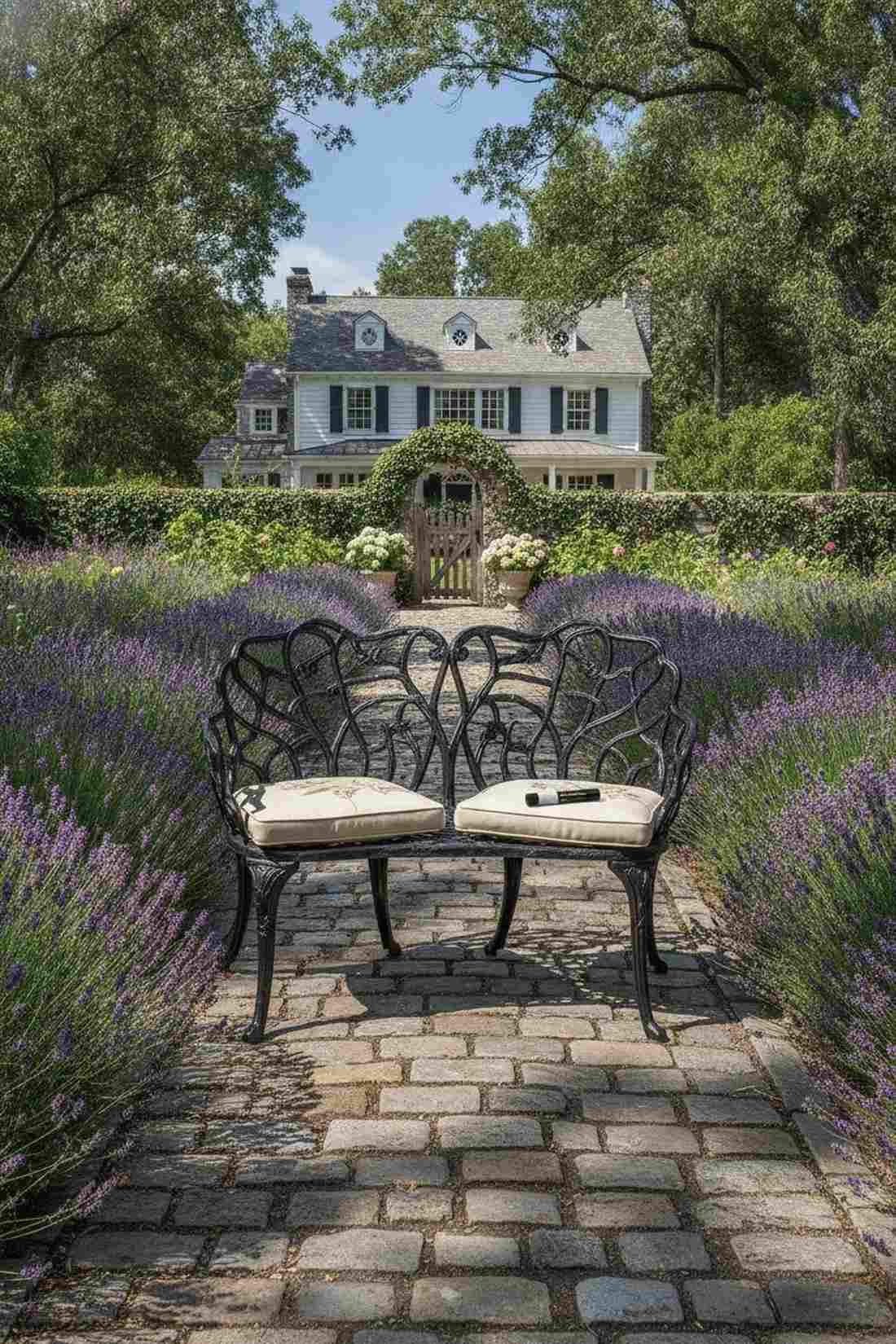 serpentine double chair