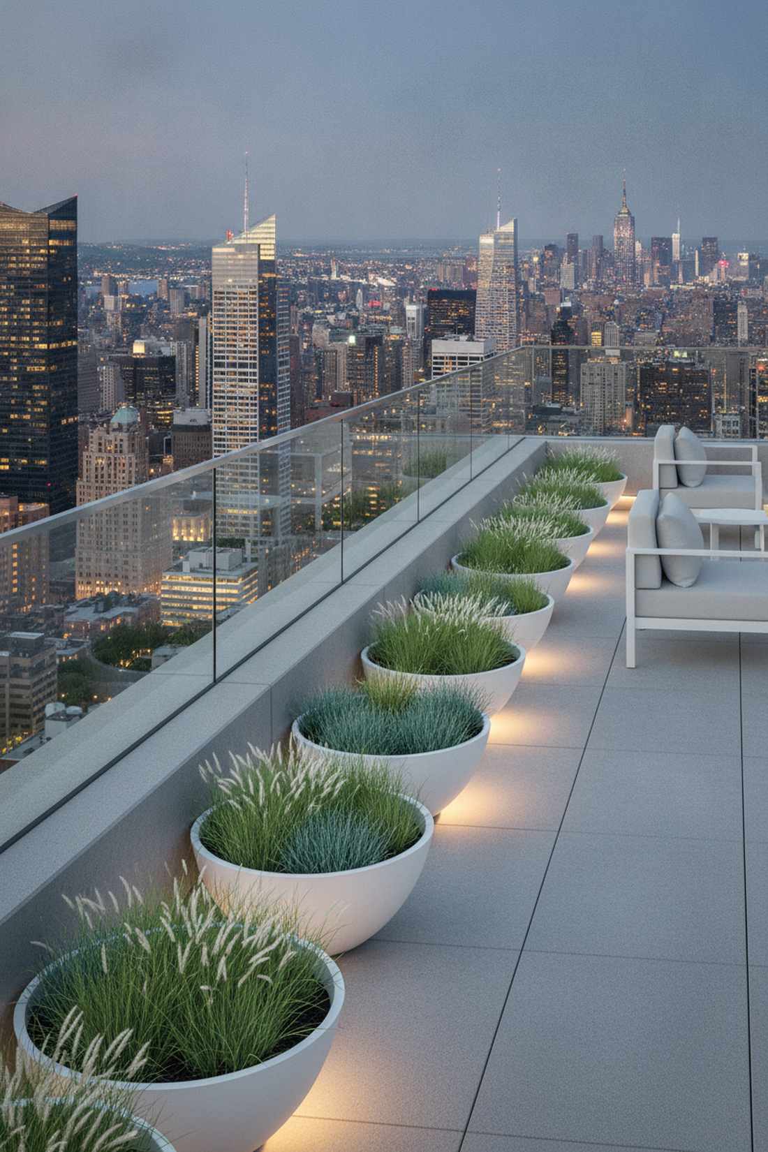 skyline view framing layout