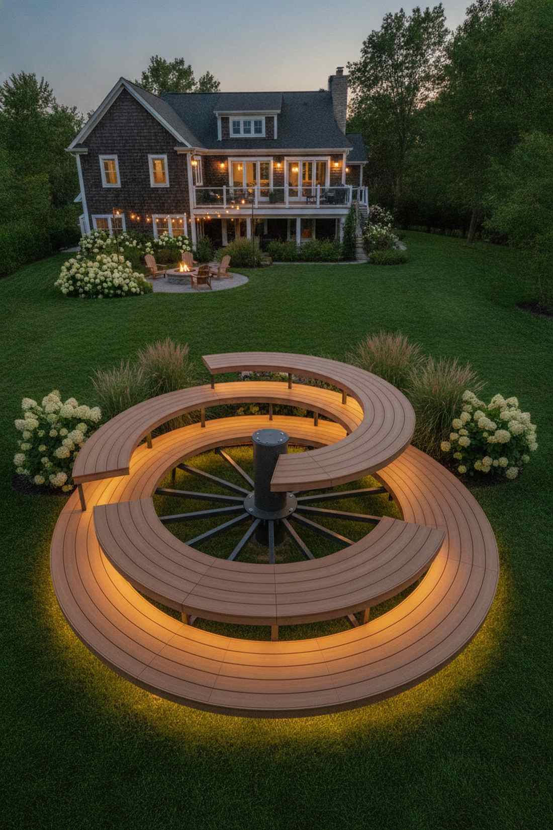 spiral viewing deck