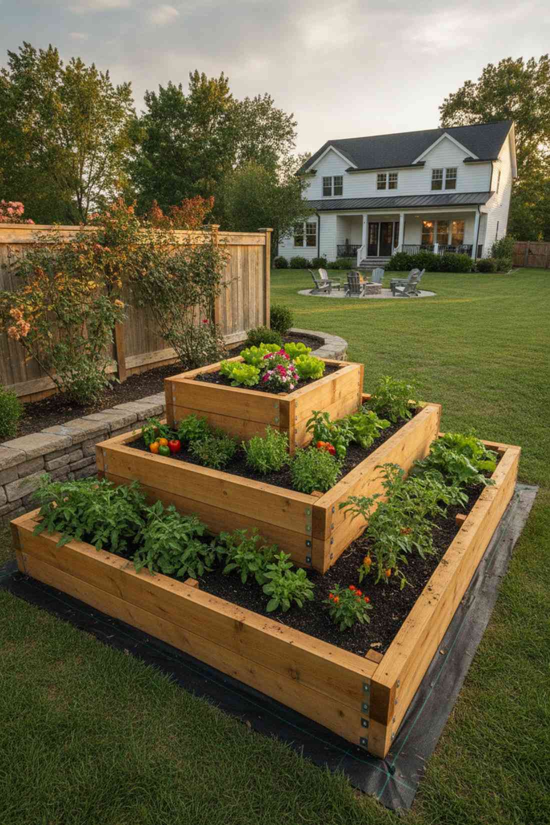 staggered modular bed system