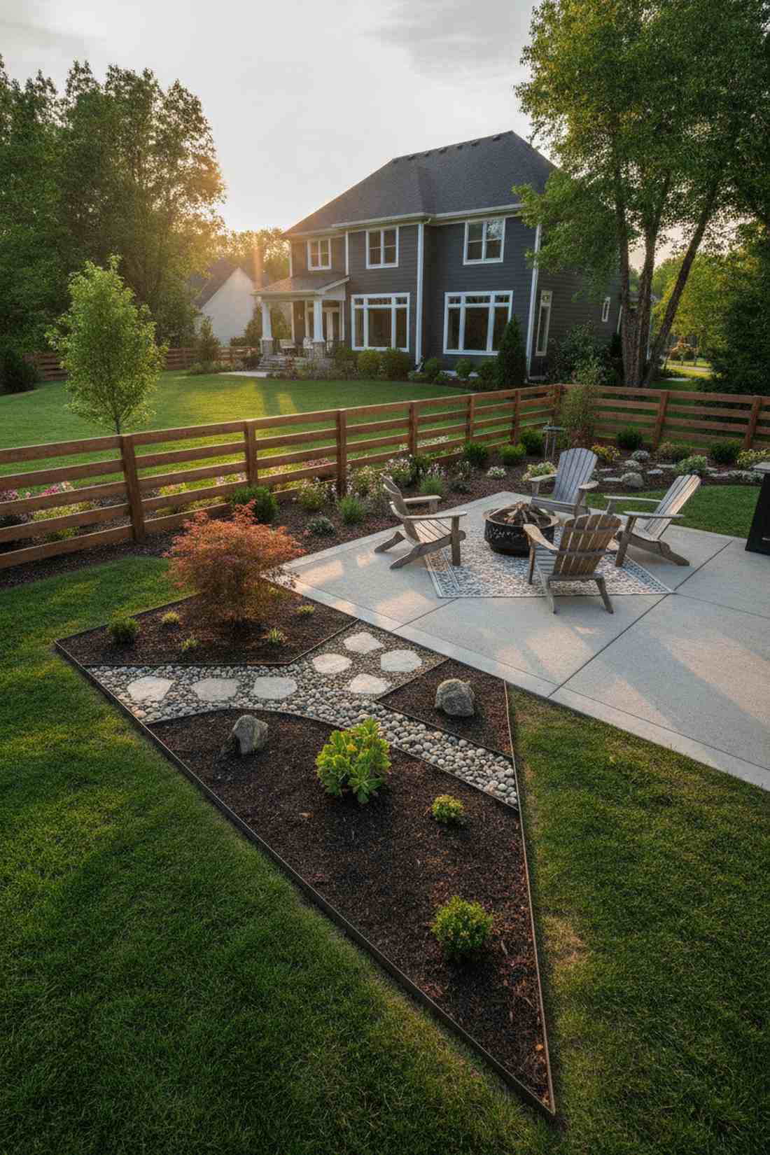 triangular corner infill bed