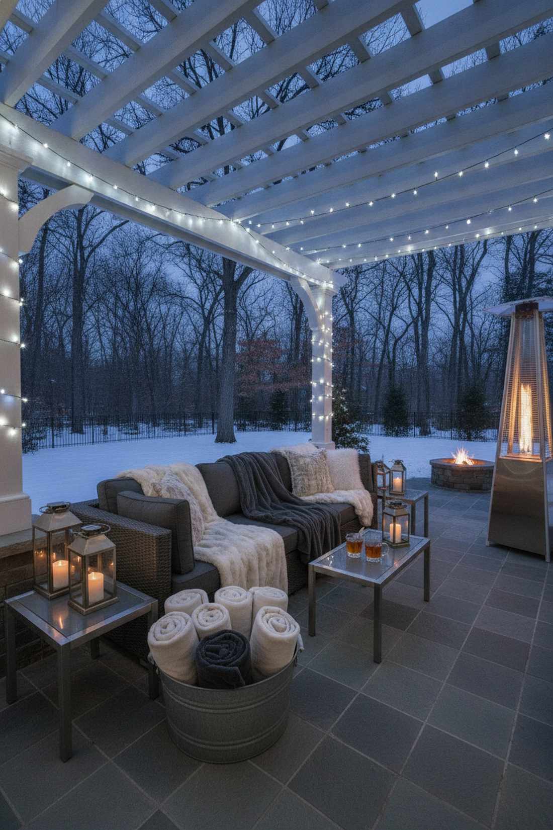 winter wonderland cocktail hour