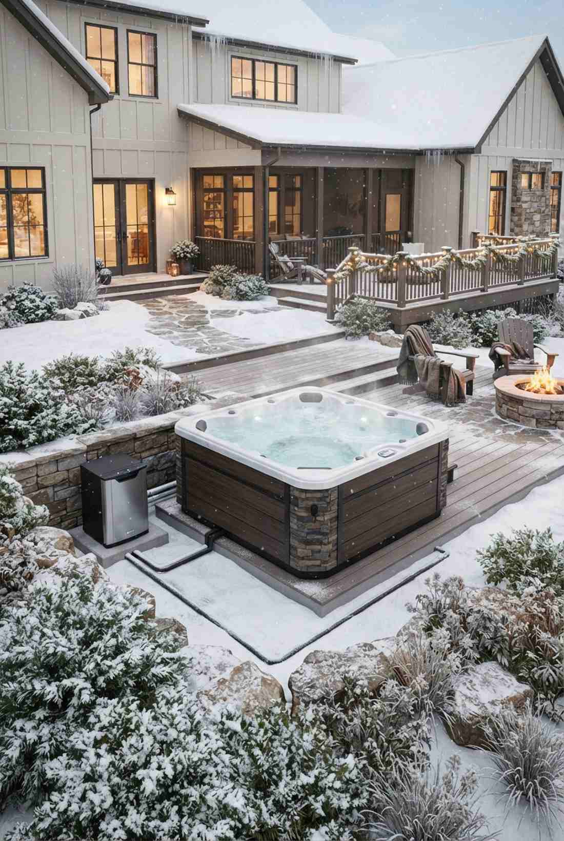 adjacent independent spa