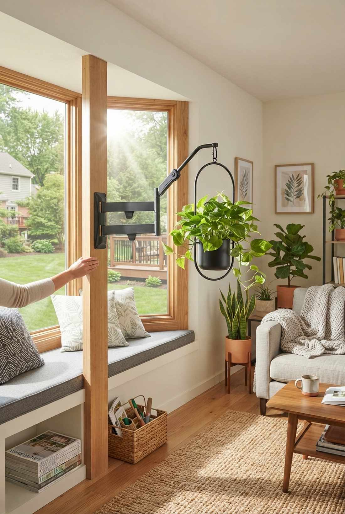 articulating arm wall mount