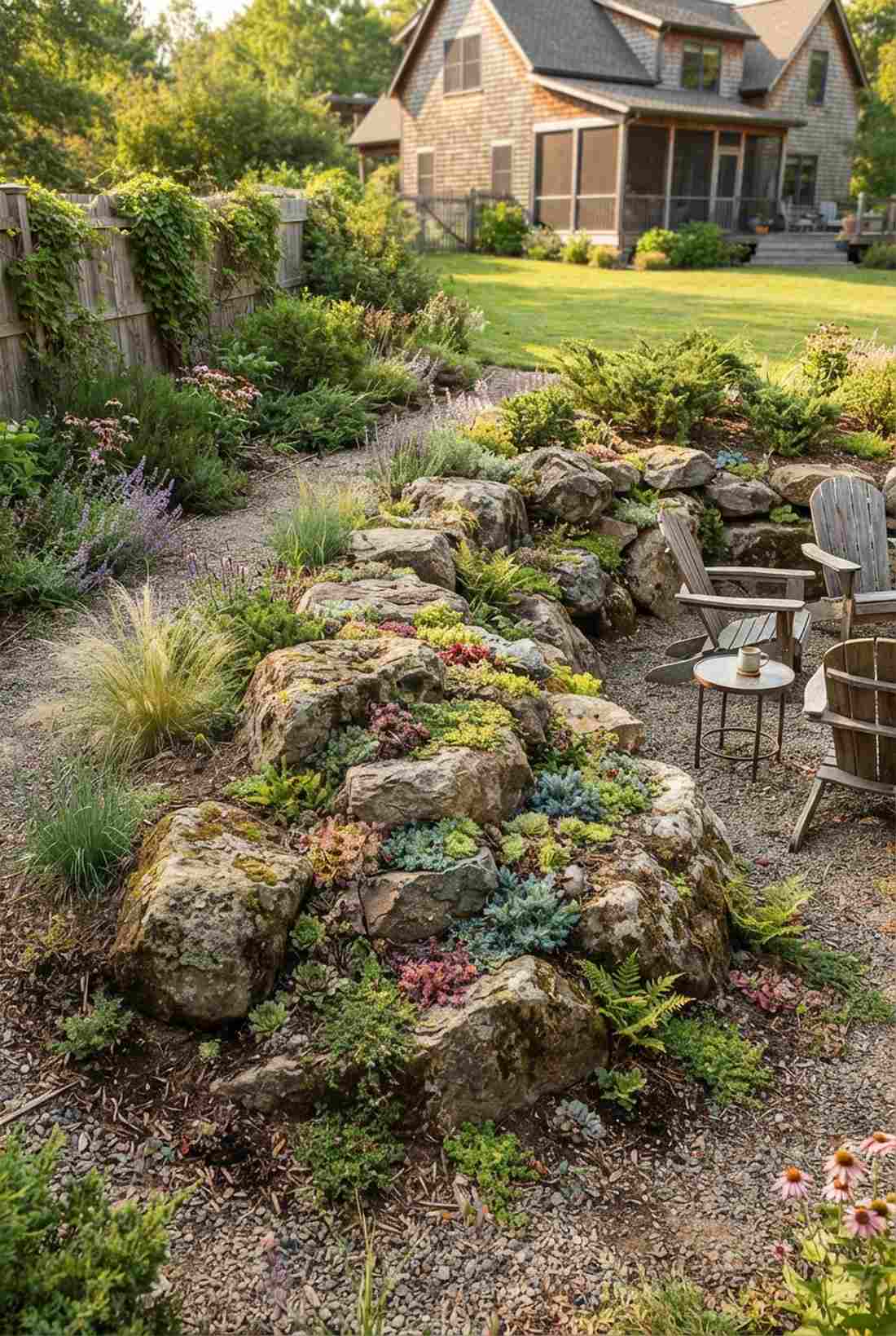 boulder cluster arrangement