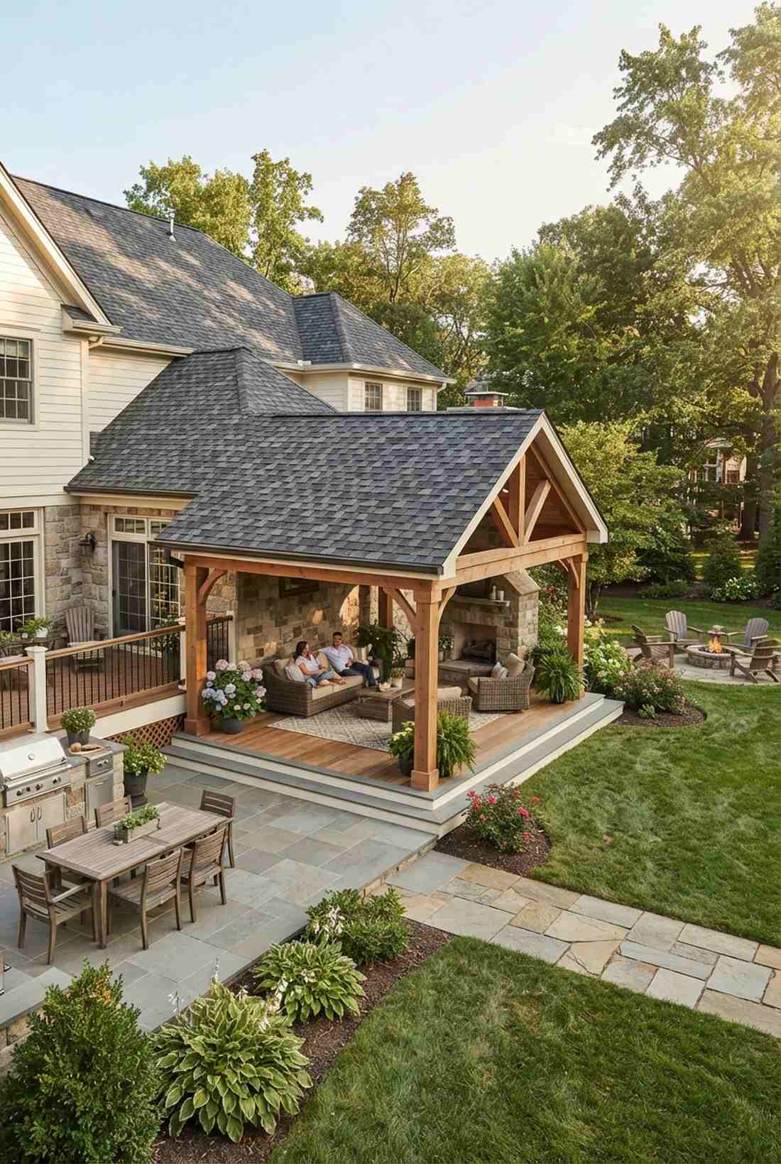 composite shingle traditional roof