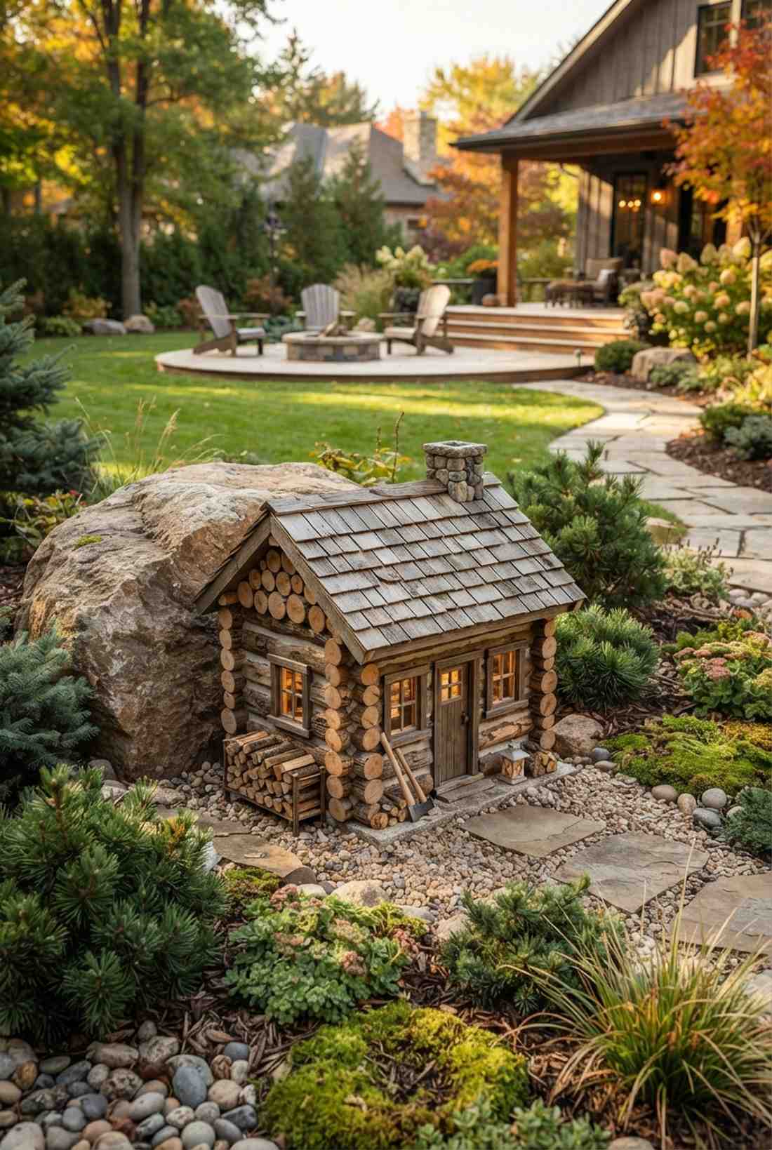cordwood construction cabin