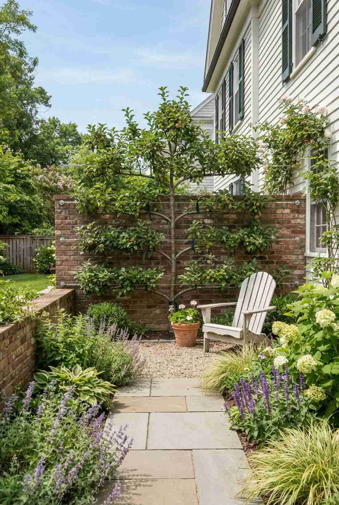 espalier fruit tree training