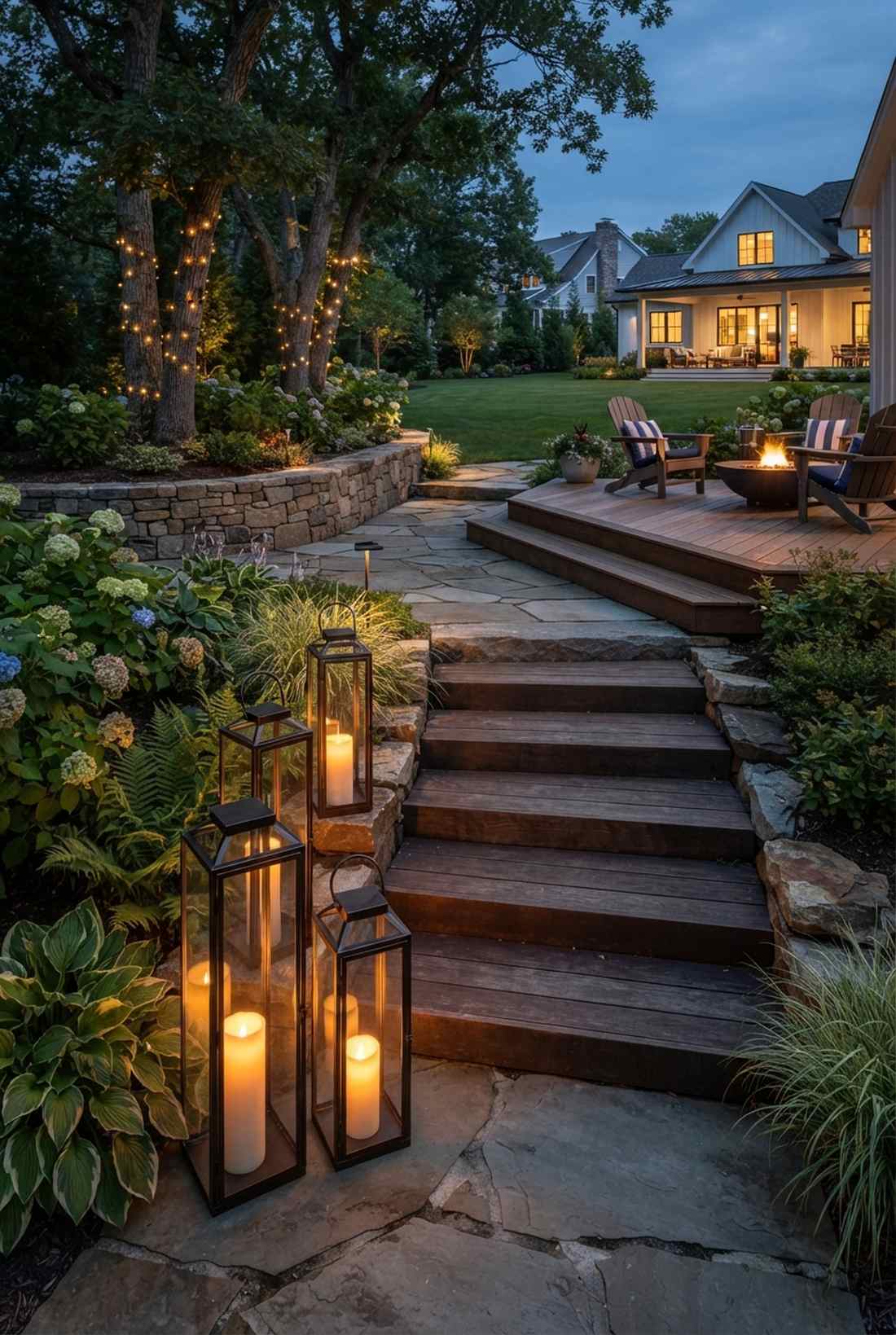 hurricane lamp clusters