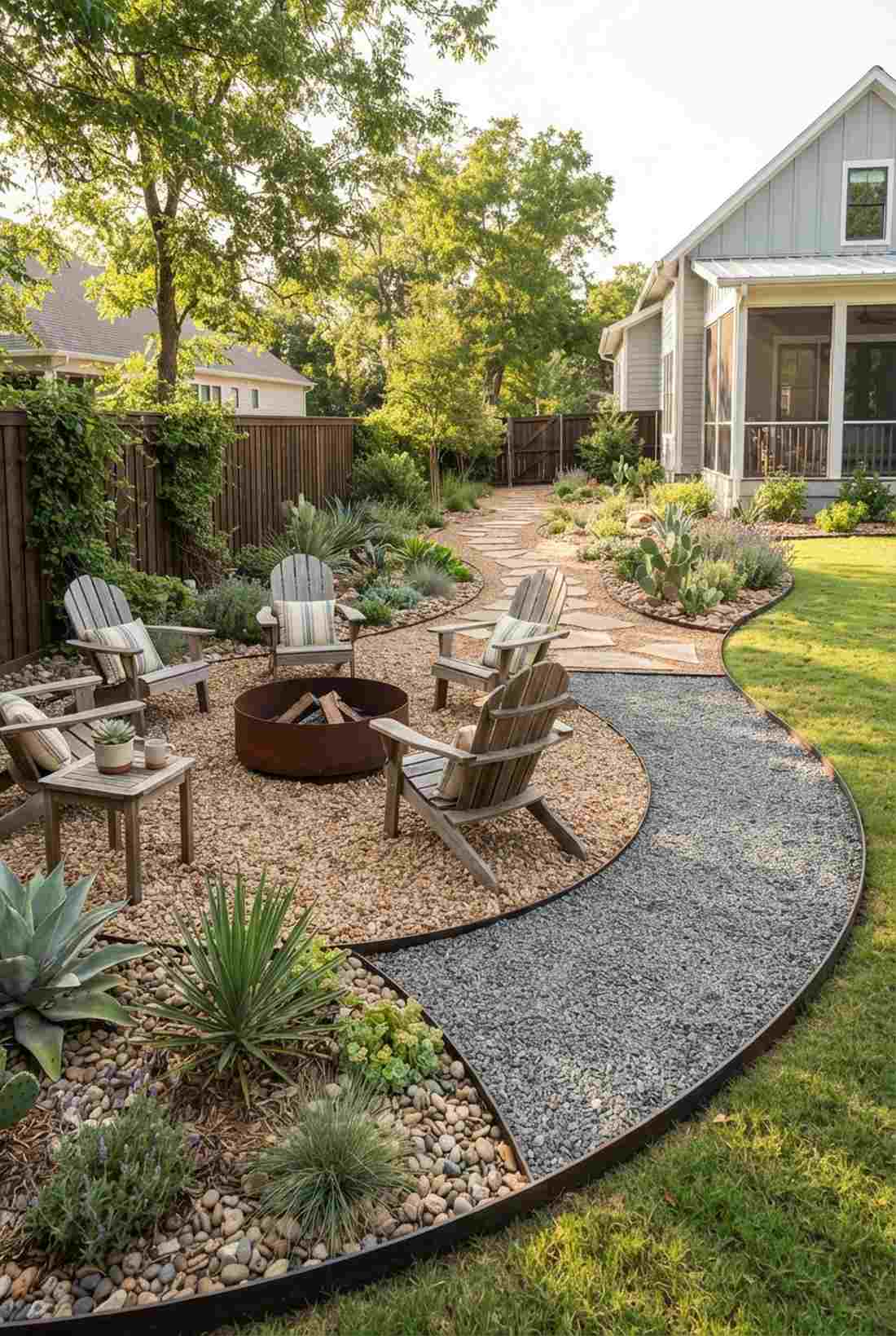 mixed gravel zones