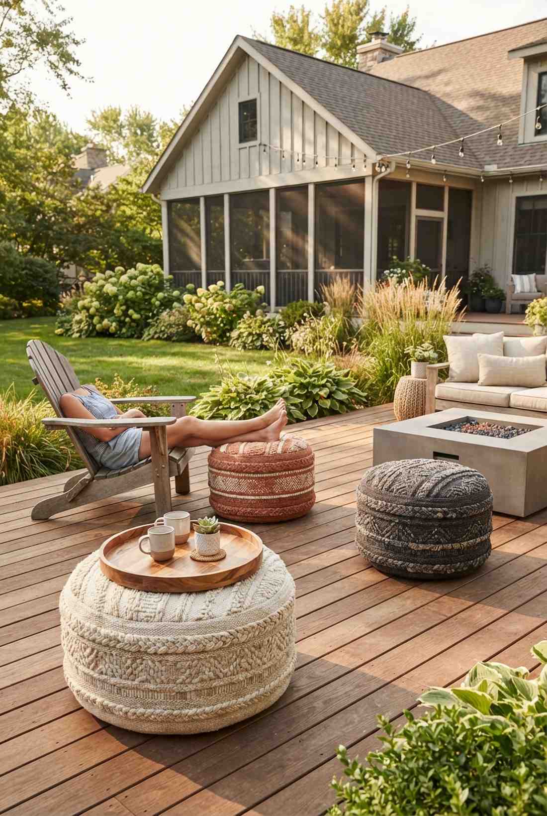 ottoman poufs