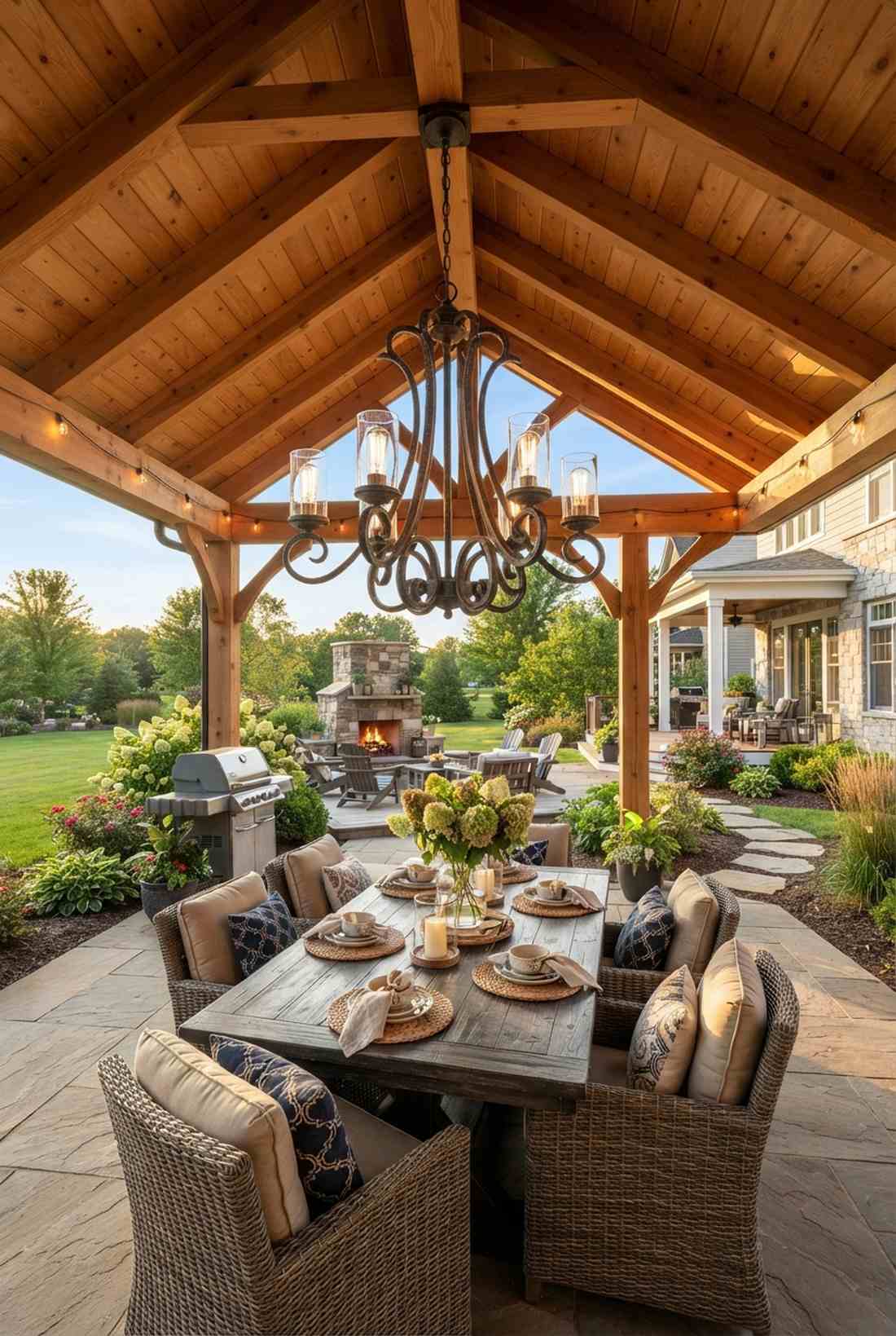 outdoor chandelier fixtures