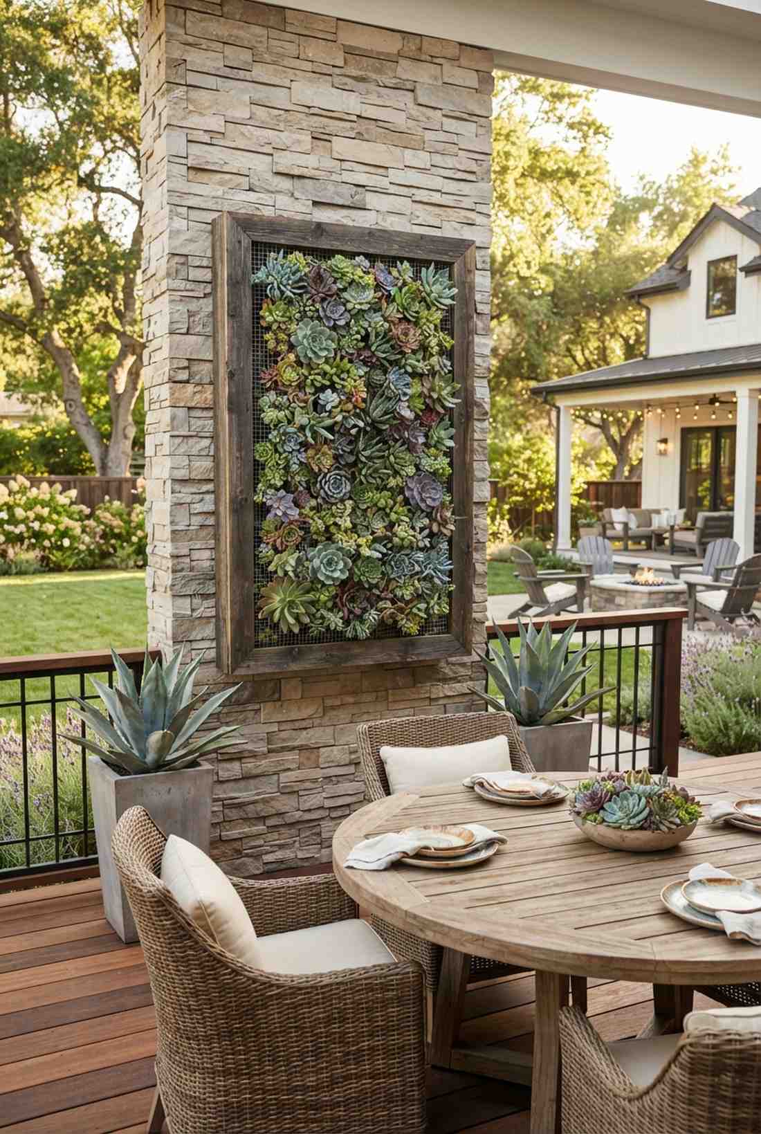 pallet wall planters