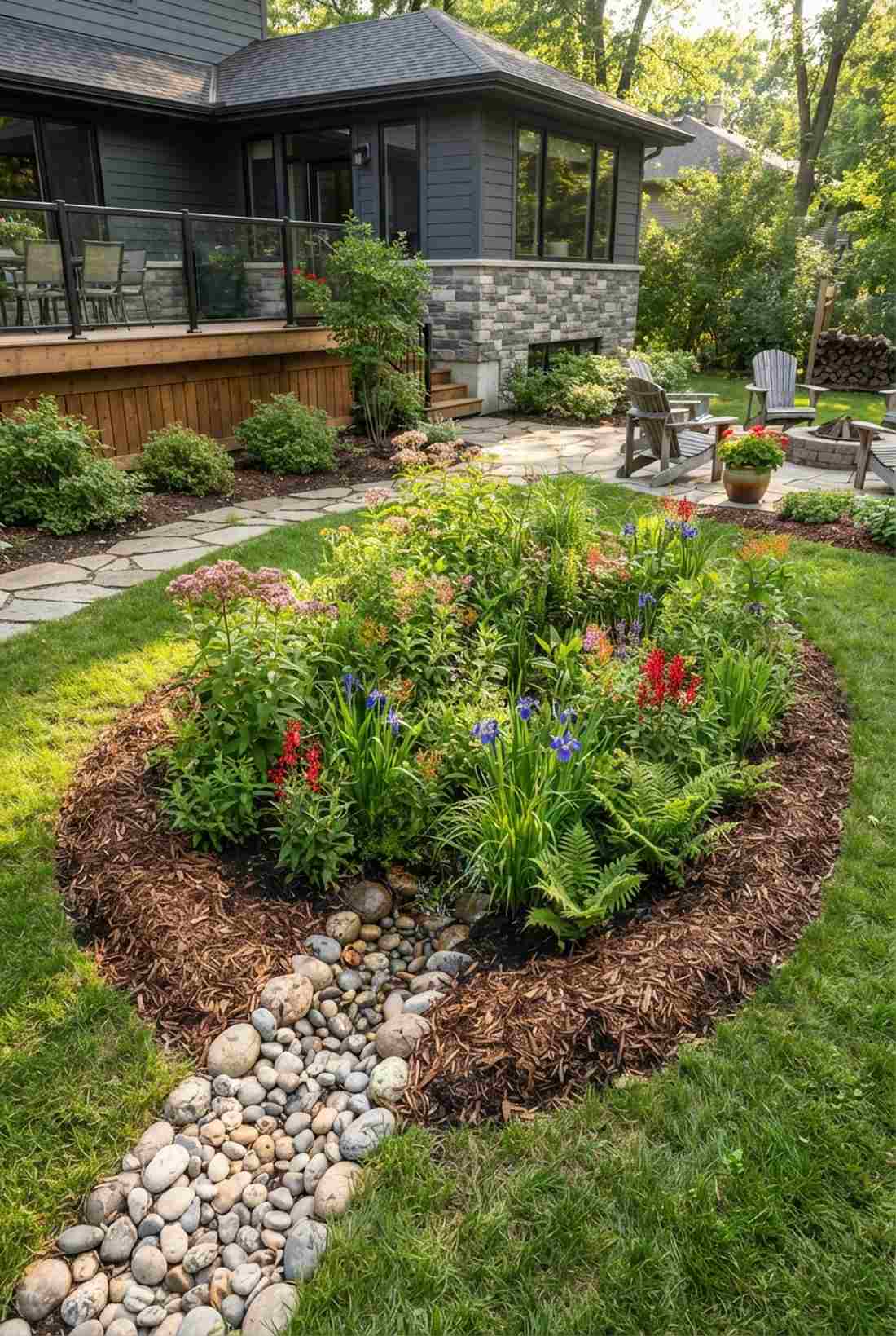 rain garden basins