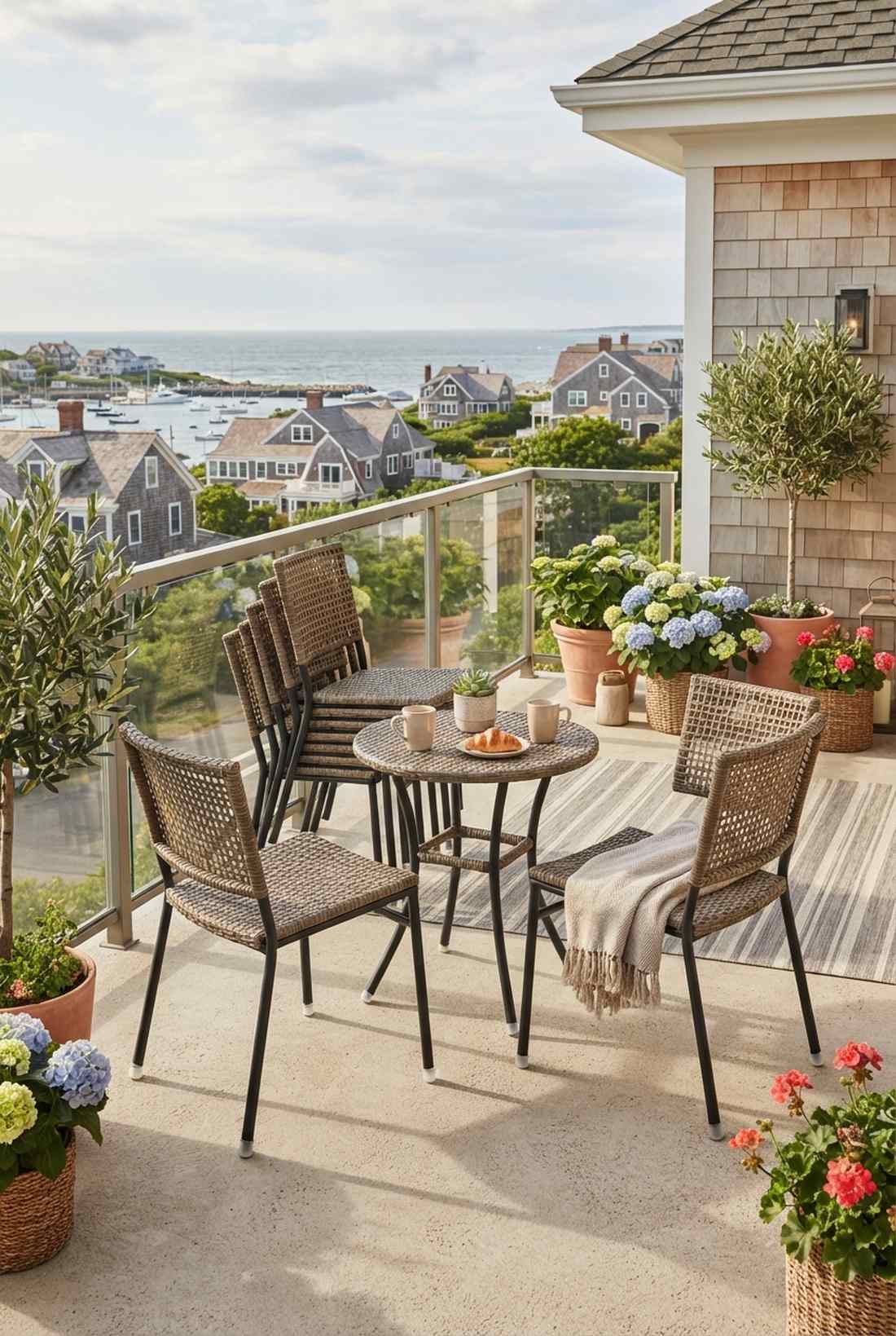 stackable bistro chairs