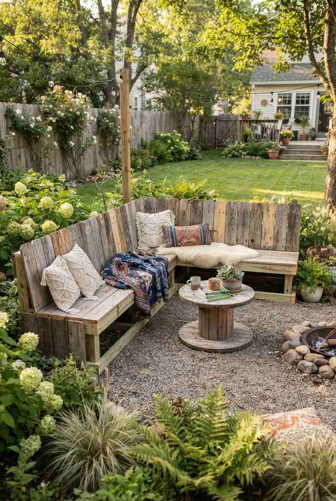 weathered fence boards