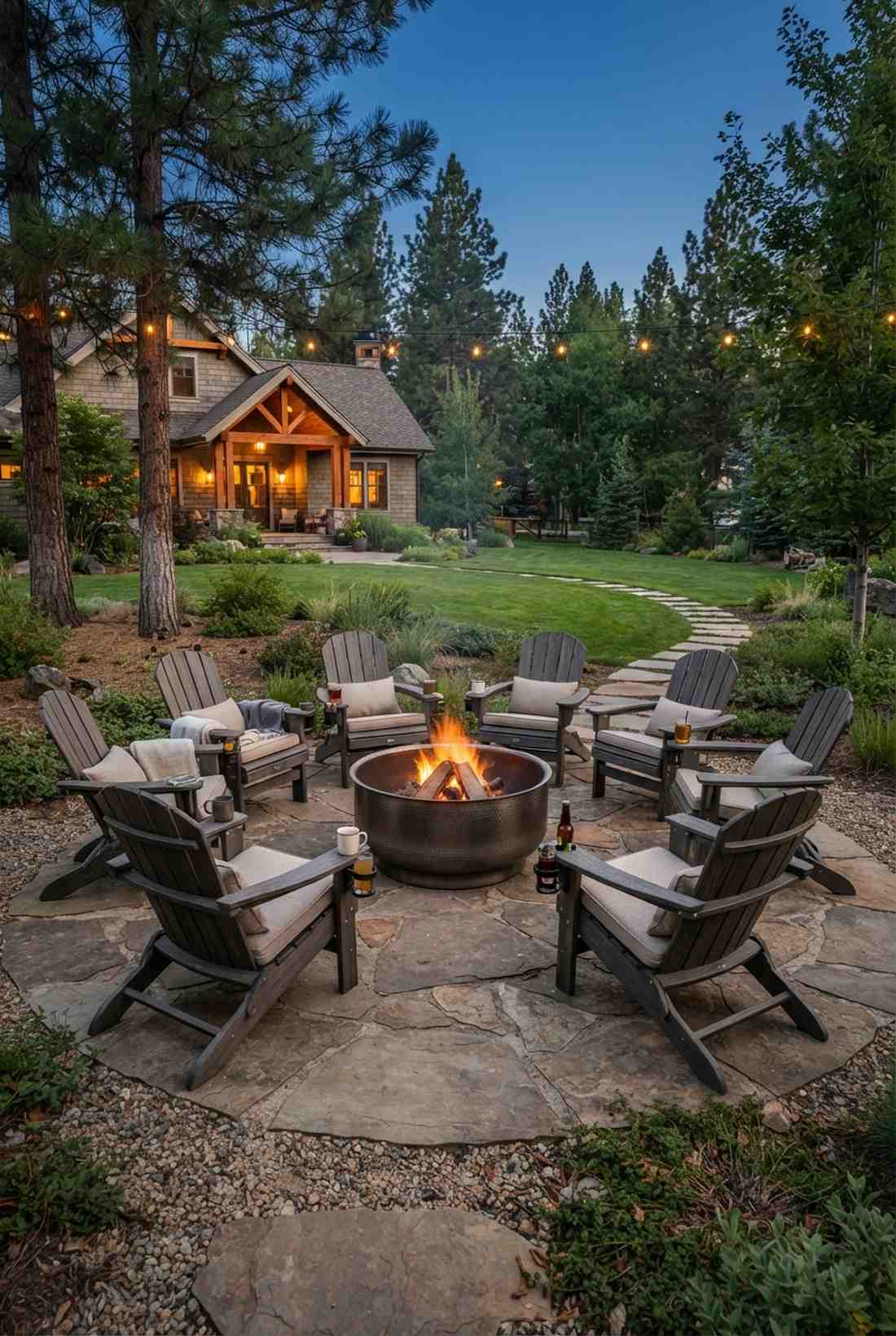 adirondack chair circle