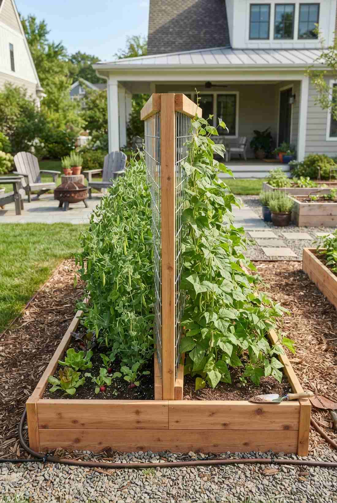 arched trellis canopy connector