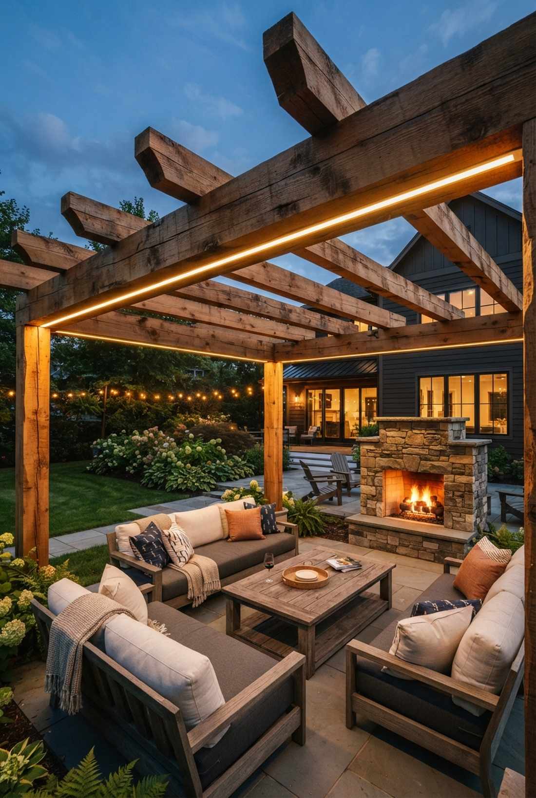 beam side strip accent lighting