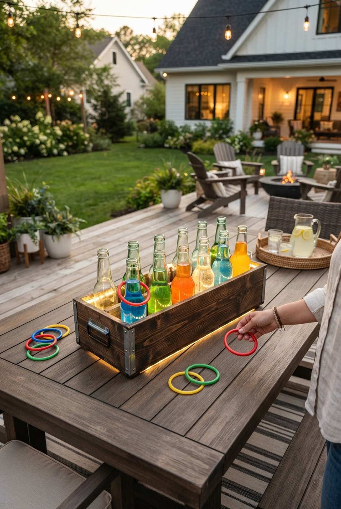 bottle ring toss